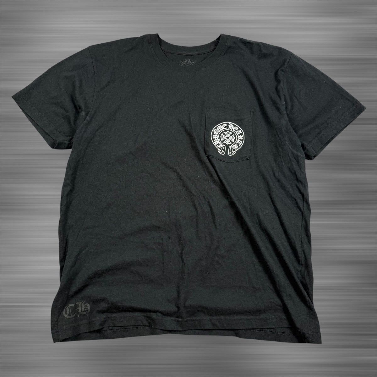 Chrome Hearts Heroes Project Horseshoe Logo ‘Black’ T-Shirt