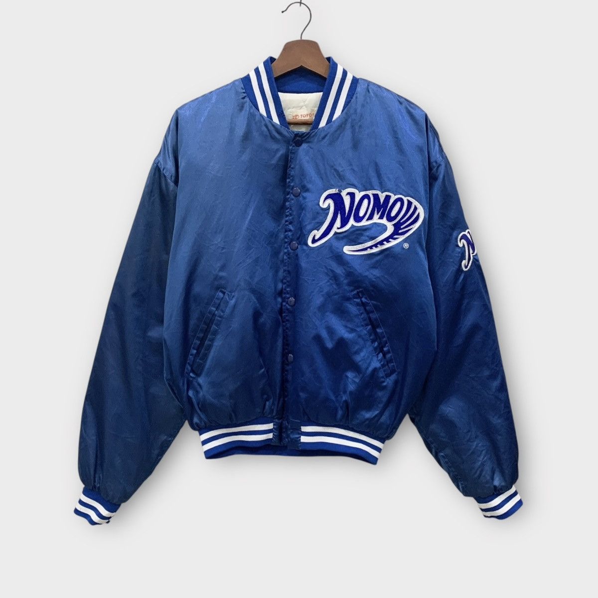 MLB VINTAGE 90s TOYOTA MLB DODGERS VARSITY JACKET BASEBALL Size US L / EU 52-54 / 3 - 1 Thumbnail