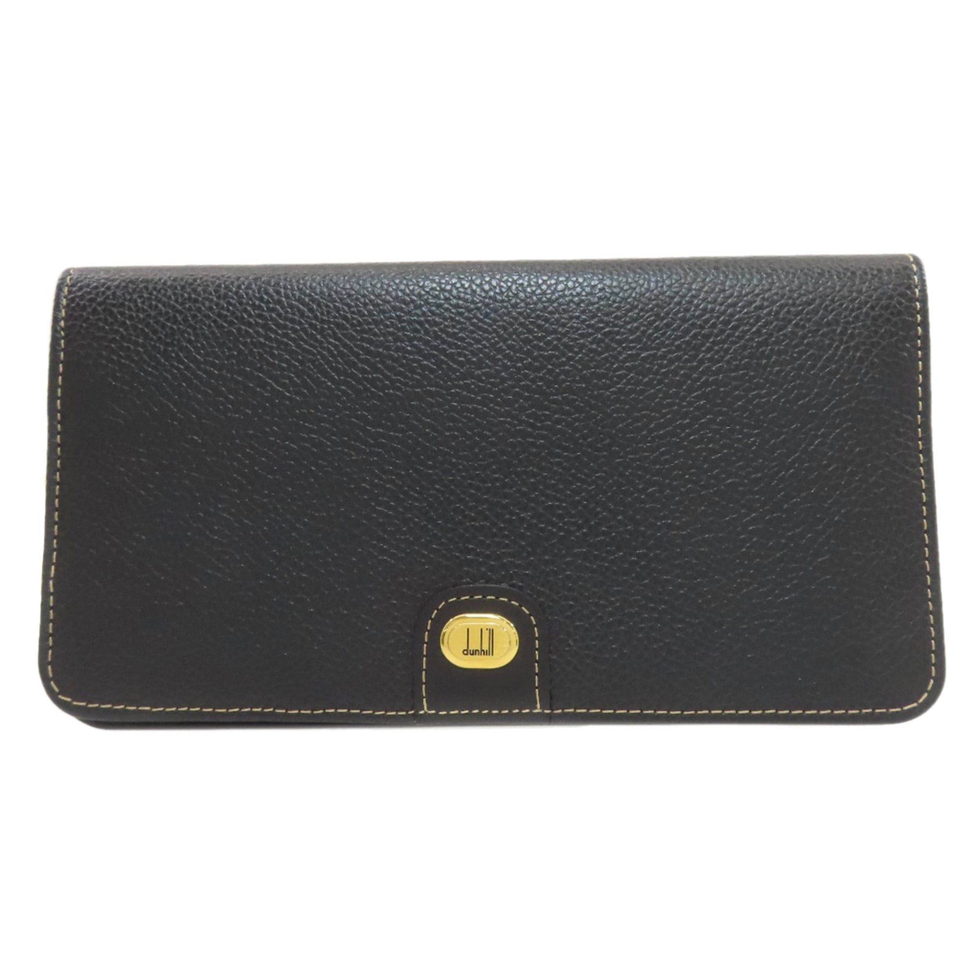 Alfred Dunhill Dunhill Logo Long Wallet (without coin purse) Leather Women's Size ONE SIZE - 1 Thumbnail