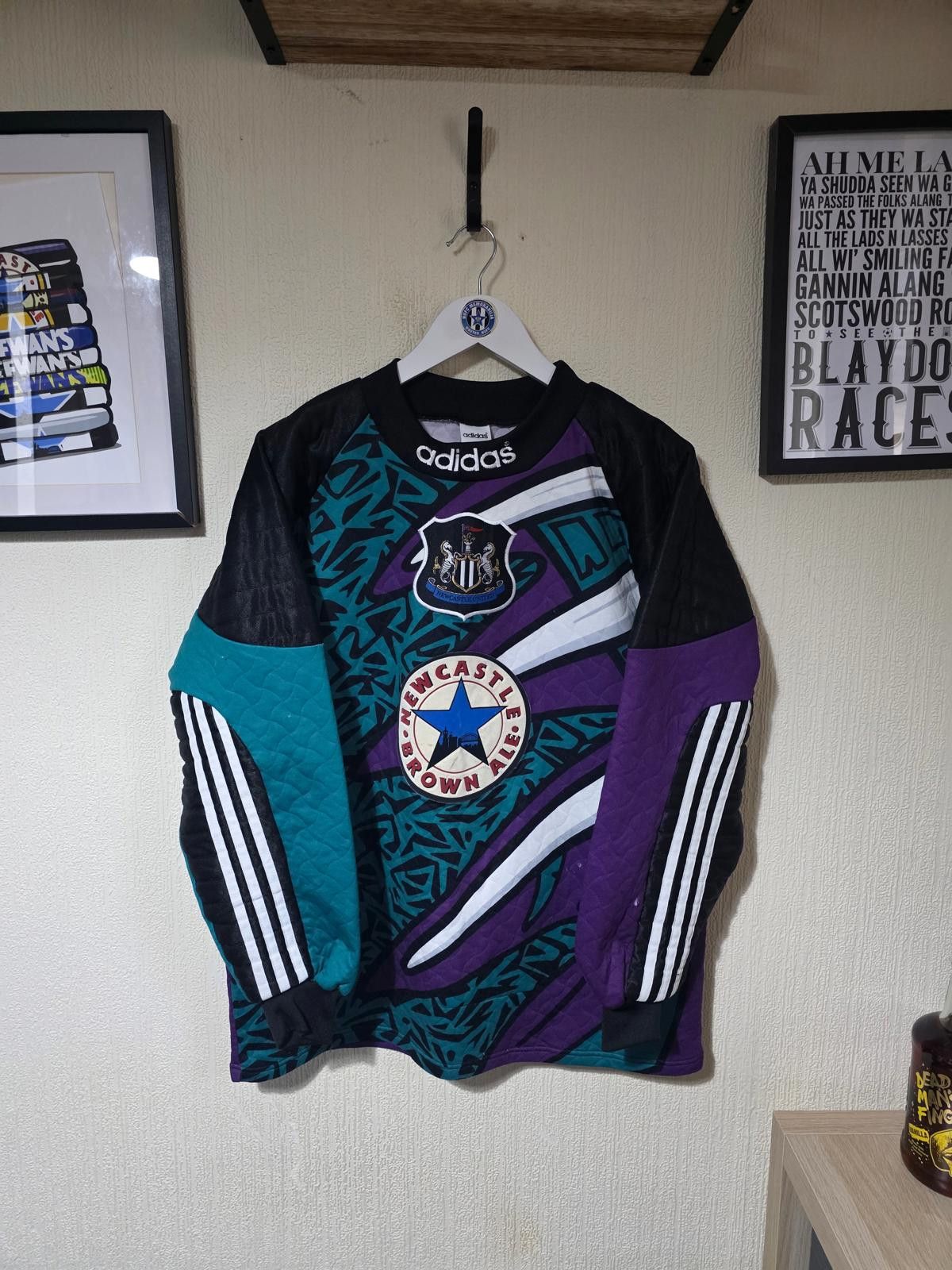 Adidas Newcastle United 1995/96 Adidas Keeper shirt - Medium Size US M / EU 48-50 / 2 - 1 Thumbnail