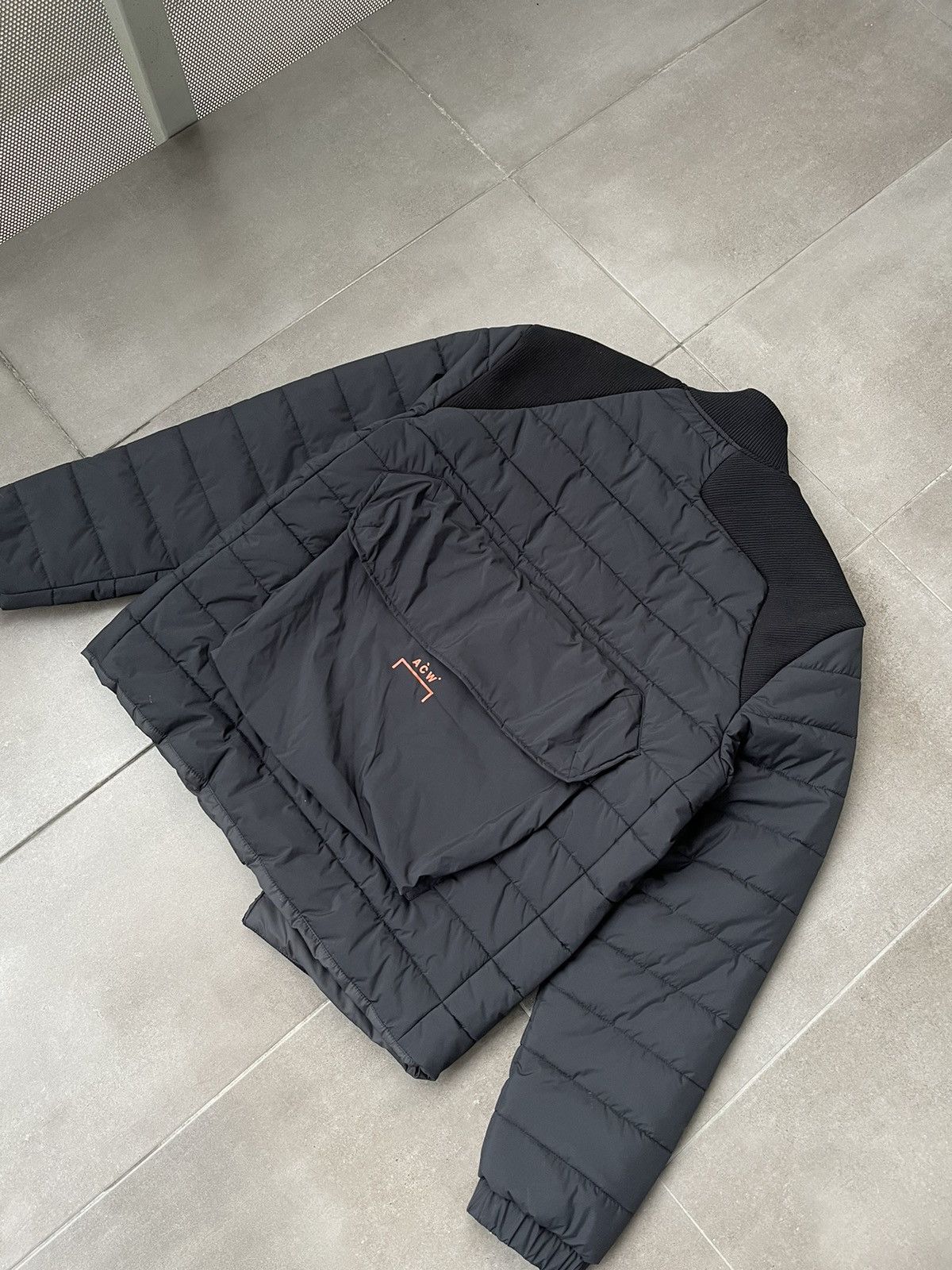 A-COLD-WALL* !DS! A-COLD-WALL* Asymmetric Technical Padded Black Jacket Size US M / EU 48-50 / 2 - 18 Thumbnail