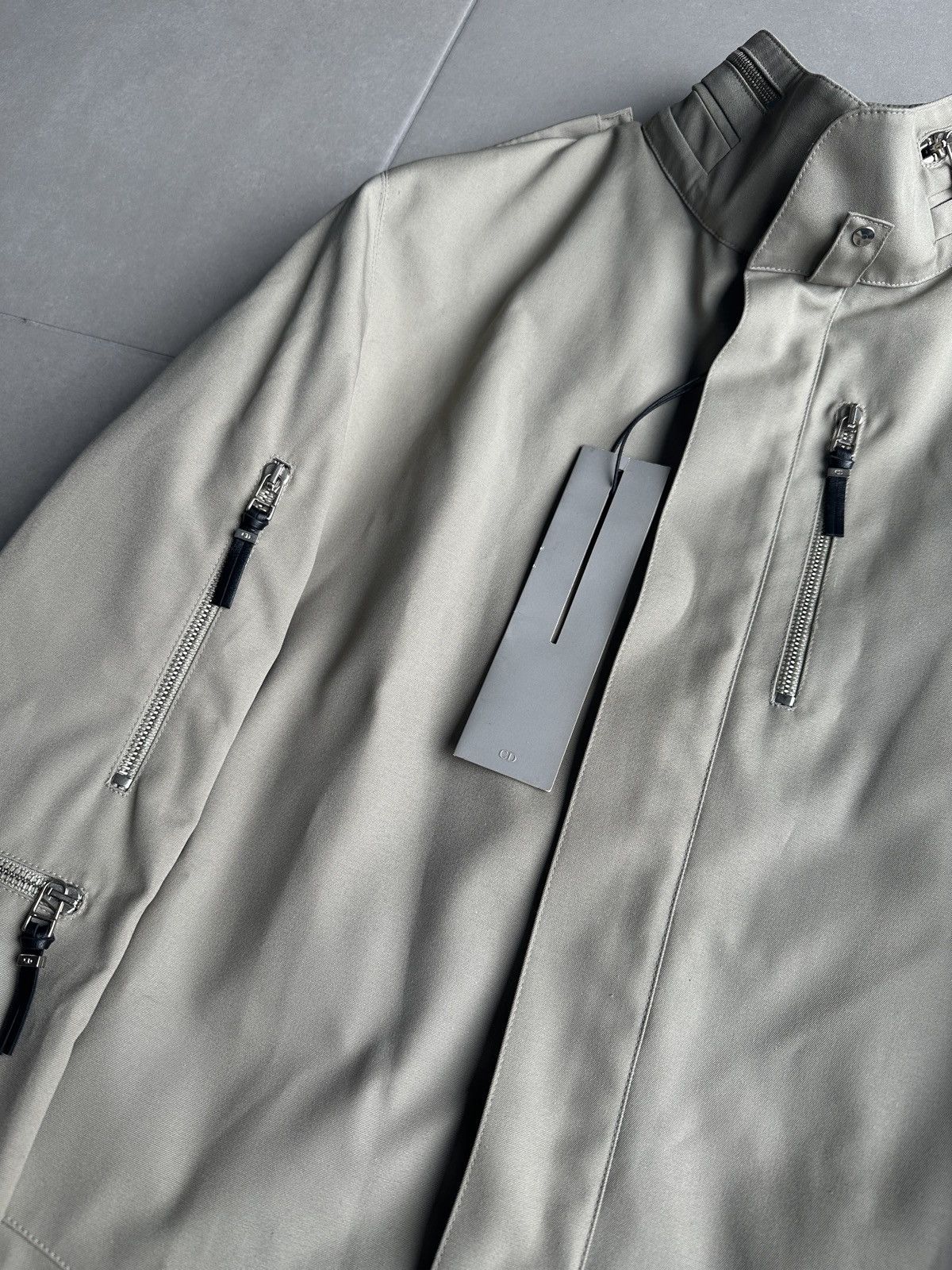 Dior × Hedi Slimane Dior Homme SS03 “Follow me” belted rider moto jacket Size US M / EU 48-50 / 2 - 9 Thumbnail