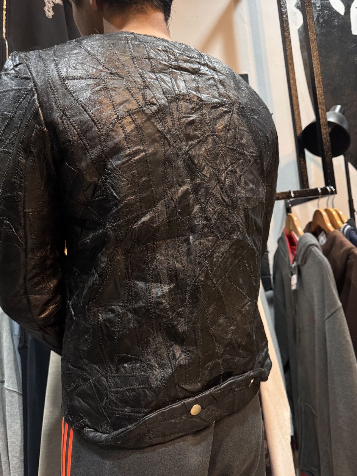 Acne Studios CRAZY VINTAGE 1997‼️ Acne Action Jeans leather biker jacket Size US S / EU 44-46 / 1 - 7 Thumbnail