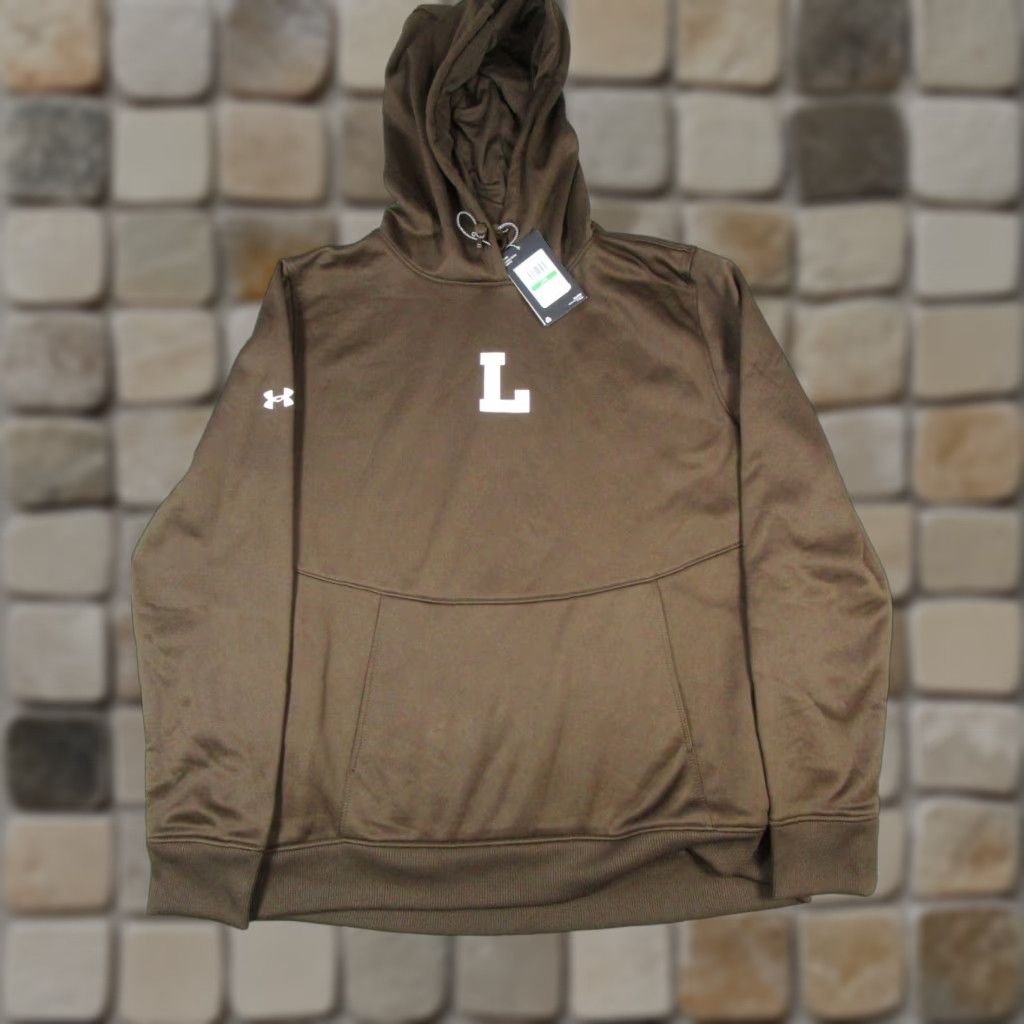 Under Armour Under Armour Storm Hoodie Womens Large Brown Pullover Logo Activewear Gym & Training Size L / US 10 / IT 46 - 1 Thumbnail