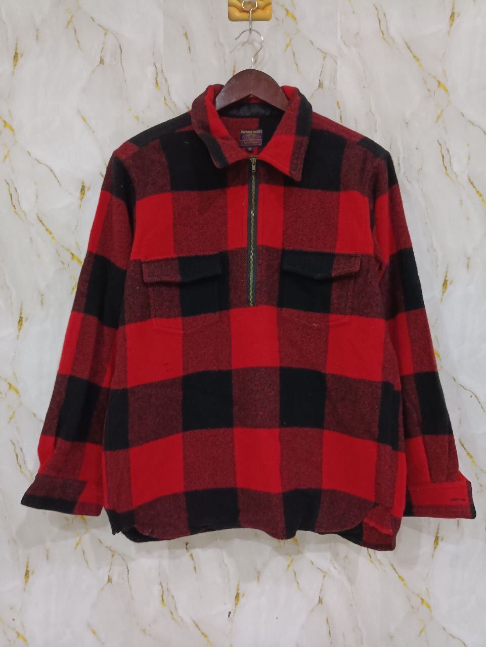 Flannel × Vintage Vintage Red plaid Buffalo Jacket Size US M / EU 48-50 / 2 - 1 Thumbnail