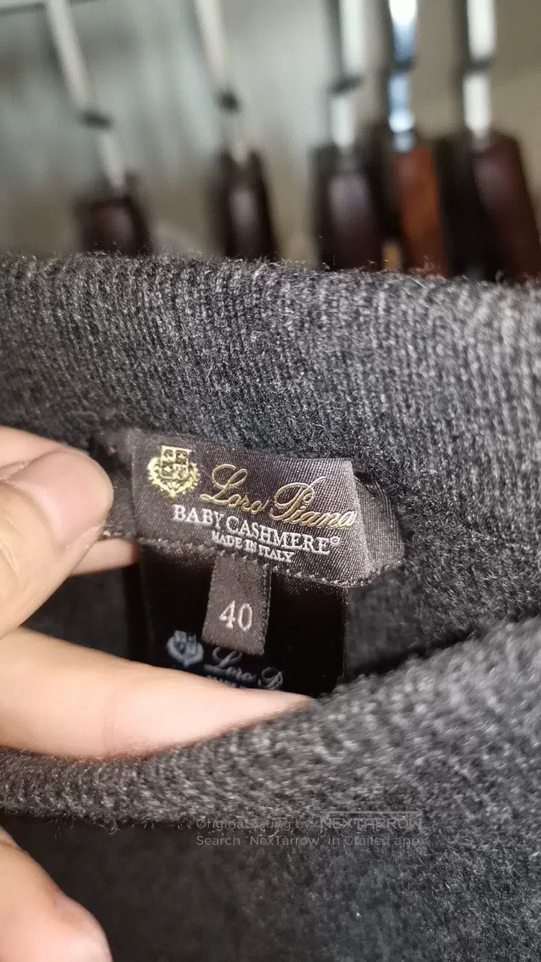 Loro Piana Loro Piana Cashmere Pants Asian Fit Size 26" / US 2 / IT 38 - 3 Thumbnail