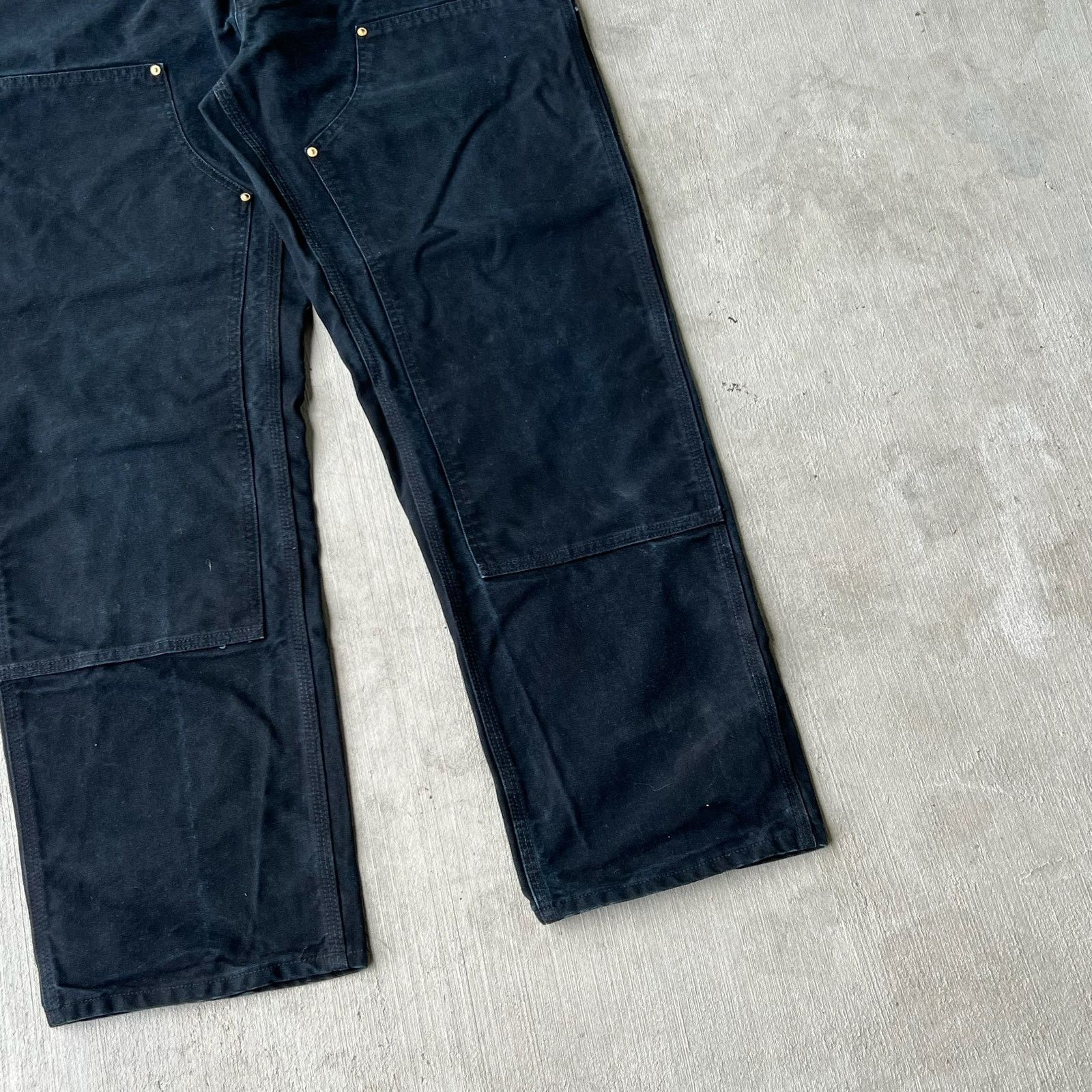 Carhartt × Vintage Carhartt black double knee work wear carpenter pants Size US 36 / EU 52 - 3 Thumbnail