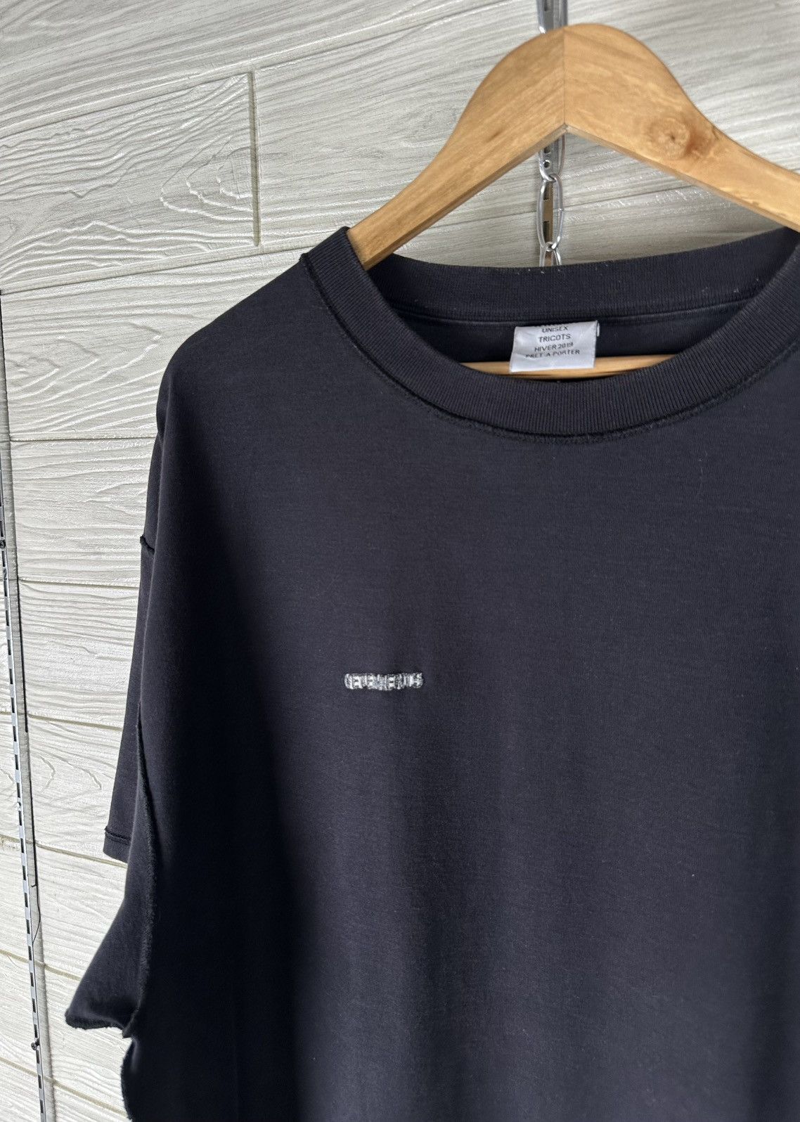 Vetements Vetements - Demna Gvasalia A/W18 Inside Out Oversize T-Shirt Size US L / EU 52-54 / 3 - 5 Thumbnail
