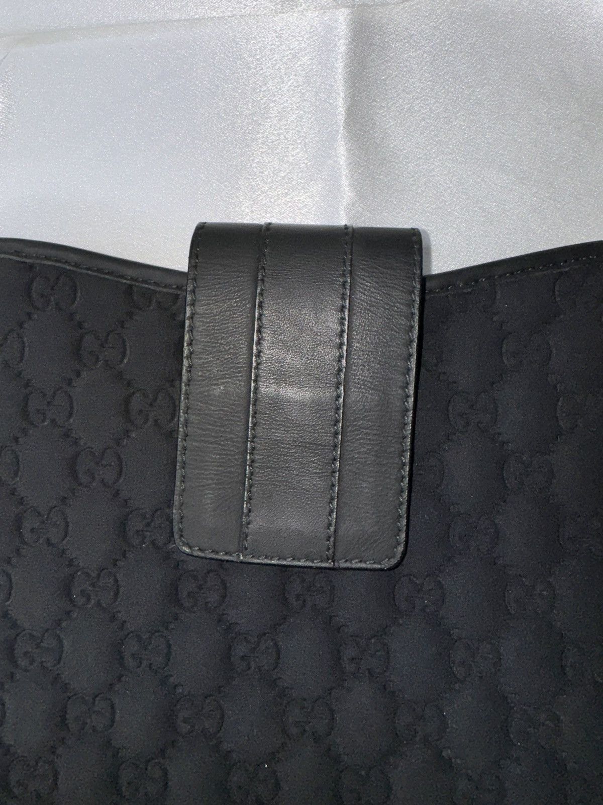 Gucci Gucci GG Black Quilted Fabric Tablet iPad Sleeve / Case Size ONE SIZE - 11 Thumbnail