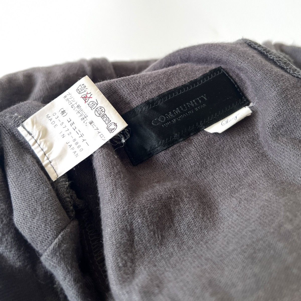 Hysteric Glamour Community grey sweater pants Size US 32 / EU 48 - 5 Thumbnail