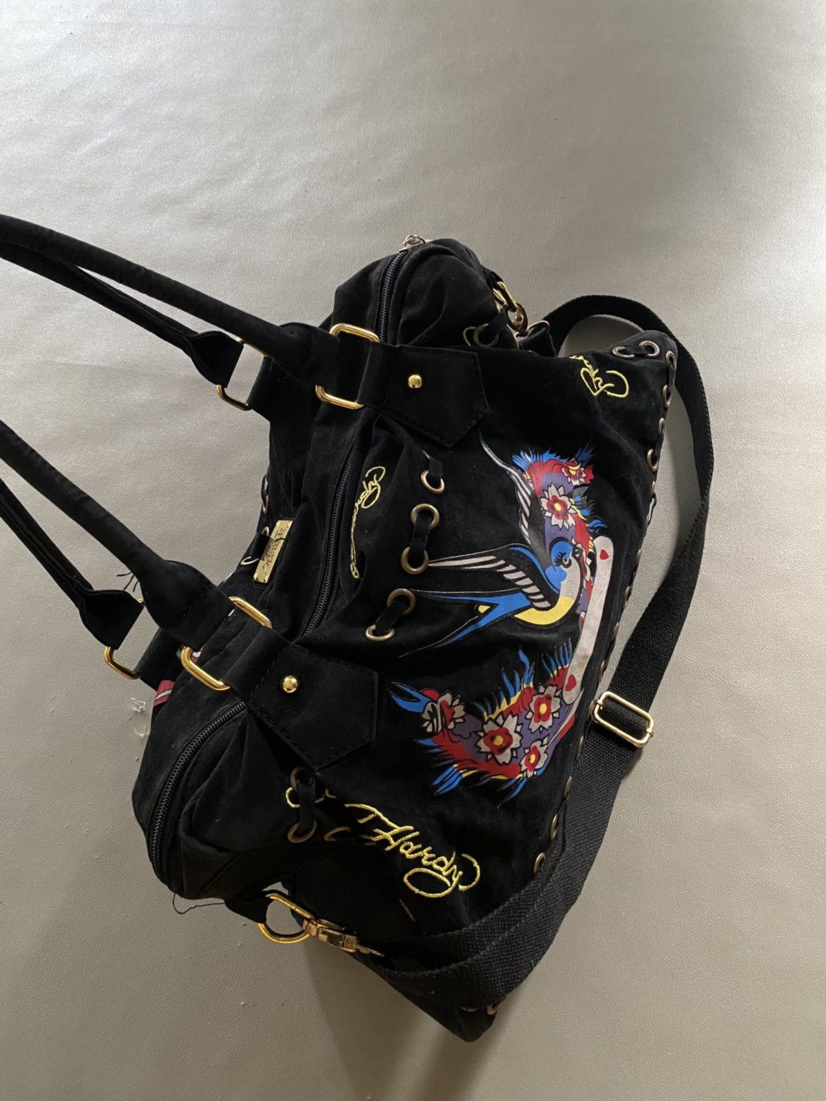 Christian Audigier × Ed Hardy Ed Hardy Duffle Bag Size ONE SIZE - 6 Thumbnail