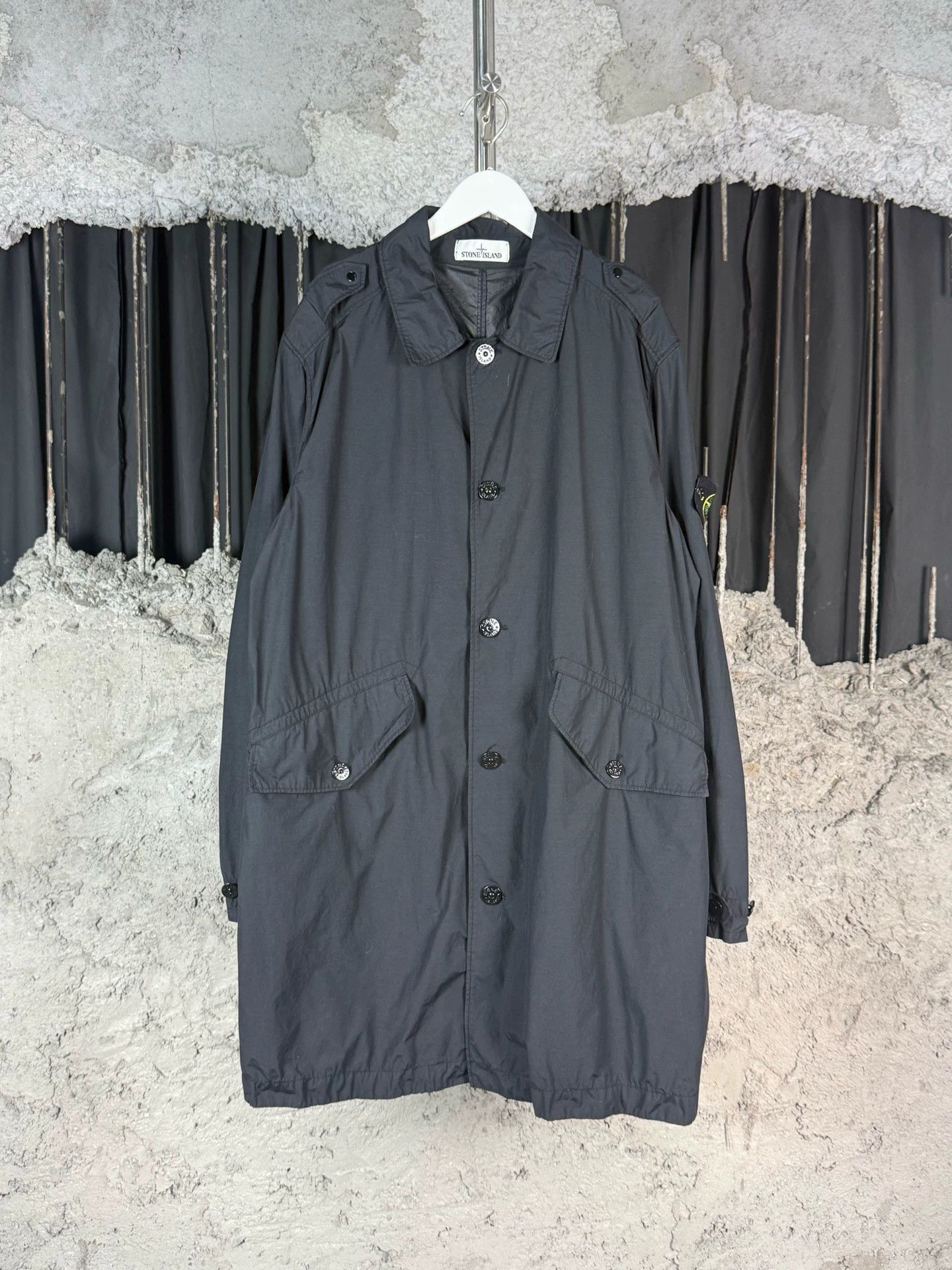 Stone Island Stone Island Long Trench Coat L New Size US L / EU 52-54 / 3 - 1 Thumbnail