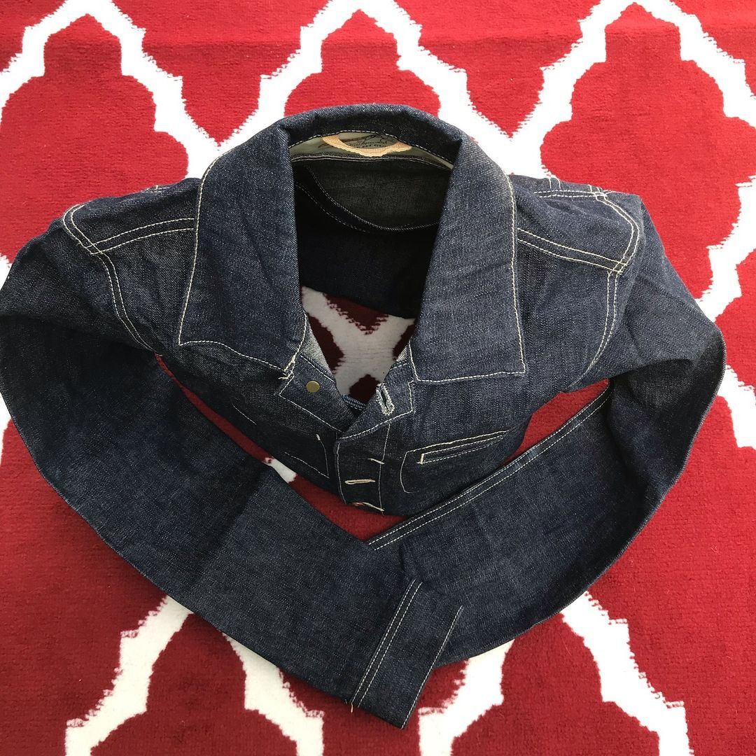 Japanese Brand × Prps × Vintage PRPS Jacket Denim AW 2012 Size US L / EU 52-54 / 3 - 7 Thumbnail