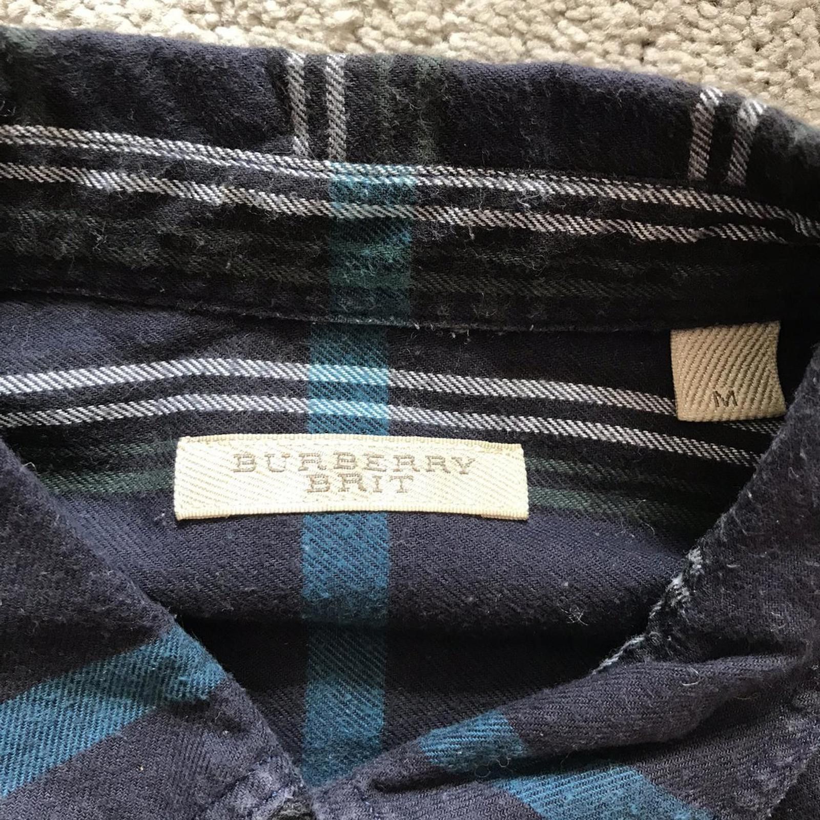 Burberry Burberry Checkered Flannel Shirt Size US M / EU 48-50 / 2 - 4 Thumbnail