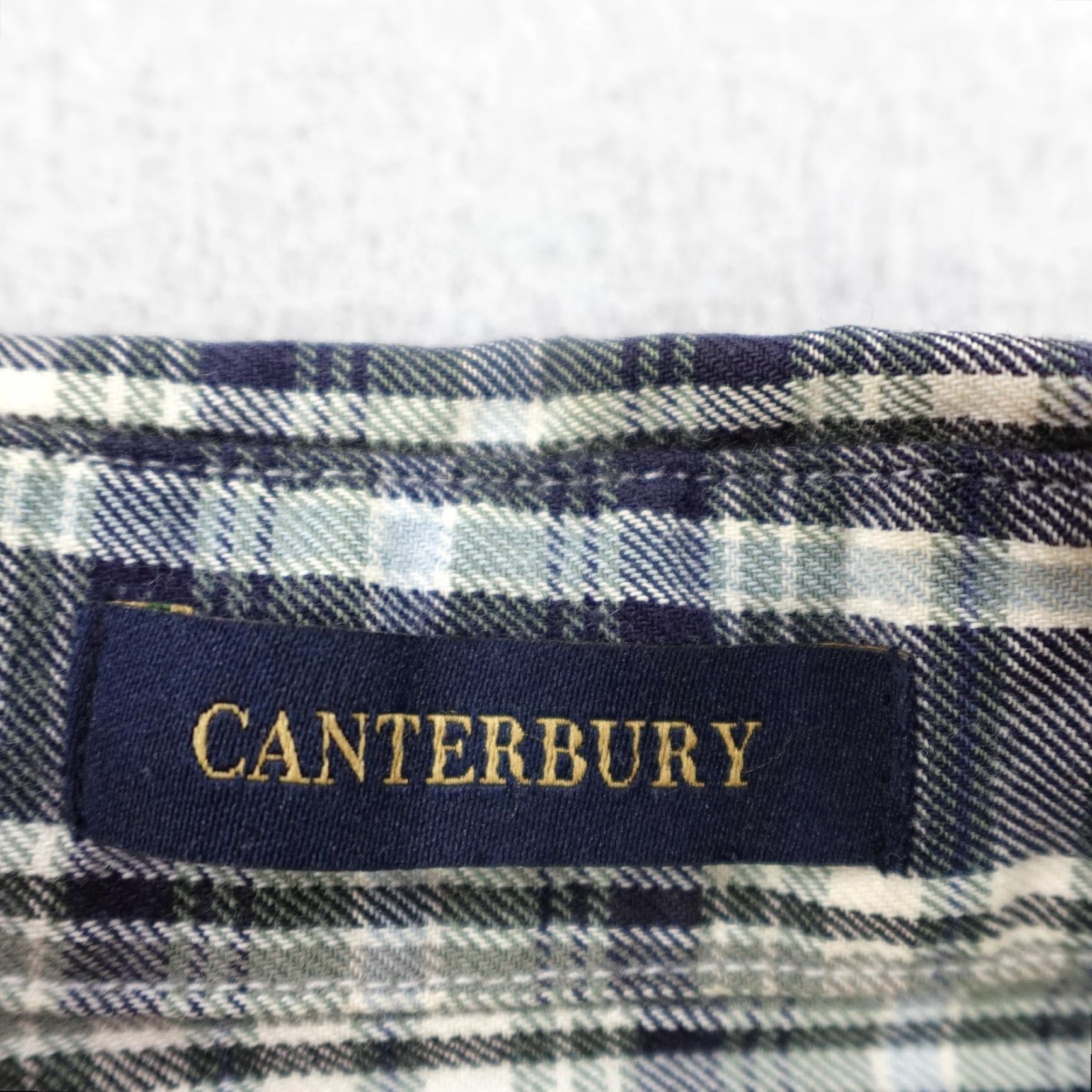 Pendleton Pendleton Shirt Mens XL Blue White Plaid Flannel Button-Up Work Button-Down Collar Pocketed Casual Regular Fit Size US XL / EU 56 / 4 - 4 Thumbnail
