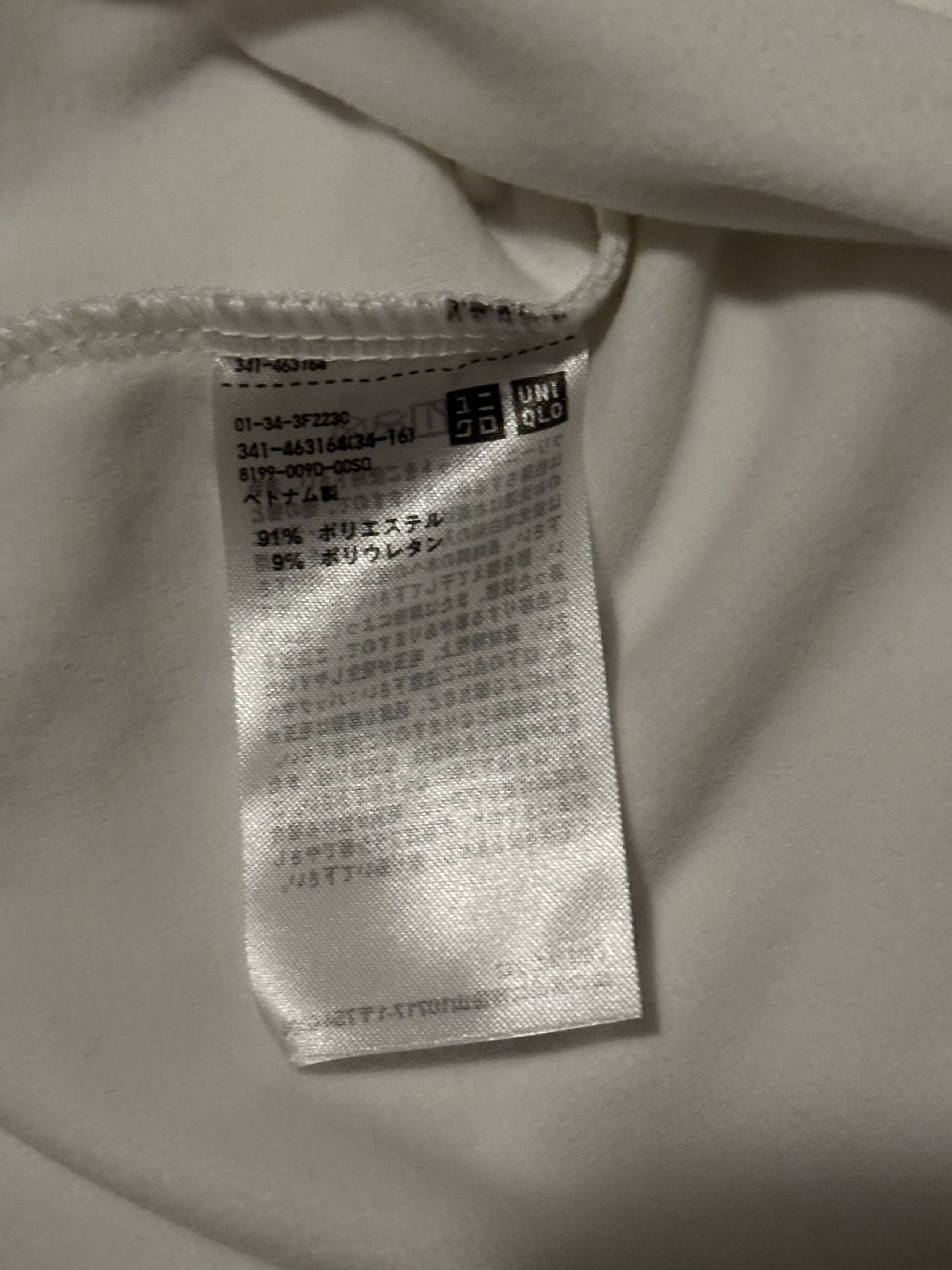 Uniqlo Uniqlo White Smooth Fleece Mock Neck Long-Sleeve from Japan Size US M / EU 48-50 / 2 - 7 Thumbnail