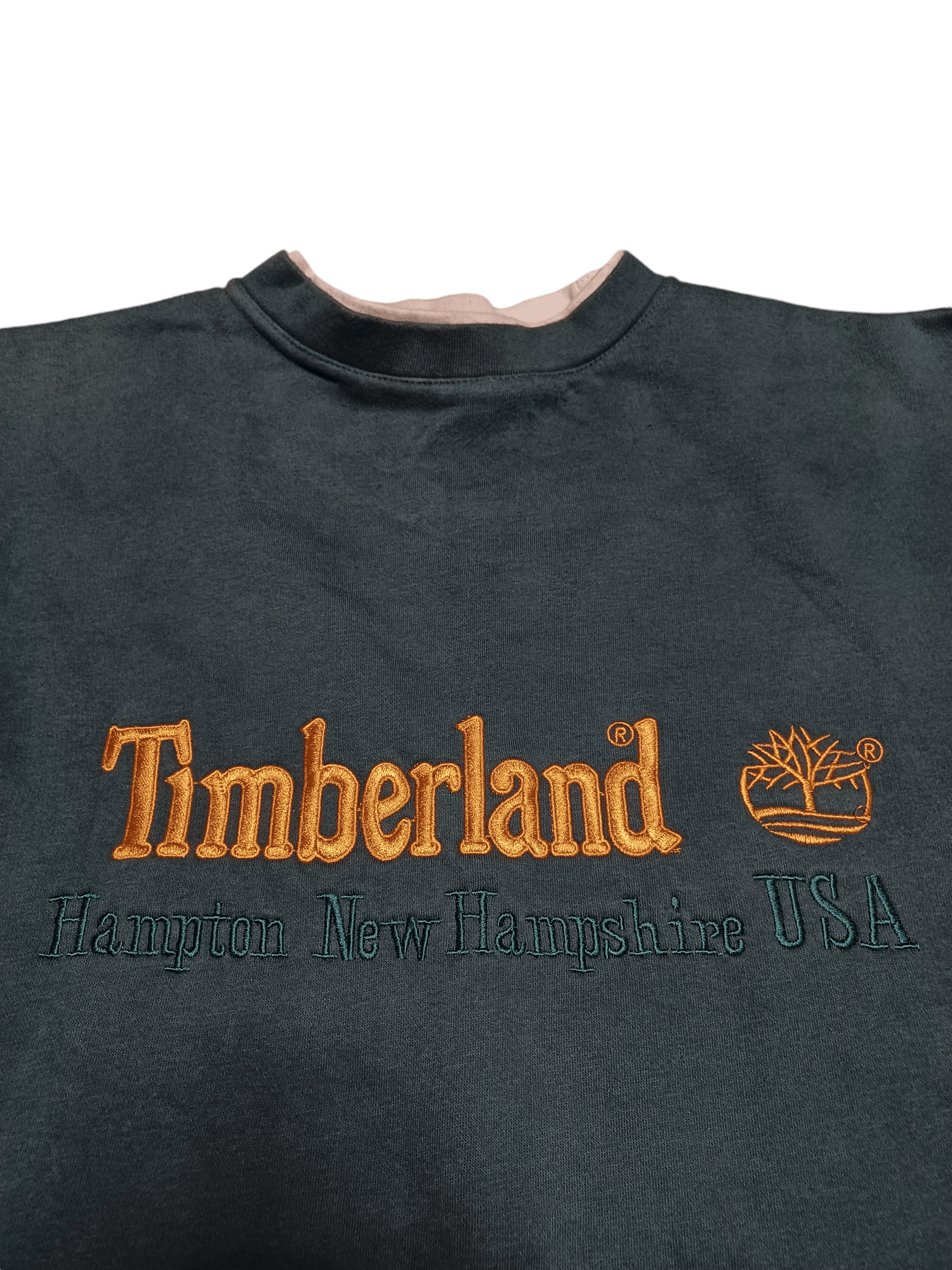 Timberland TIMBERLAND VINTAGE 90S BIGLOGO EMBROIDERED BOXY SWEATSHIRT Size US L / EU 52-54 / 3 - 2 Thumbnail