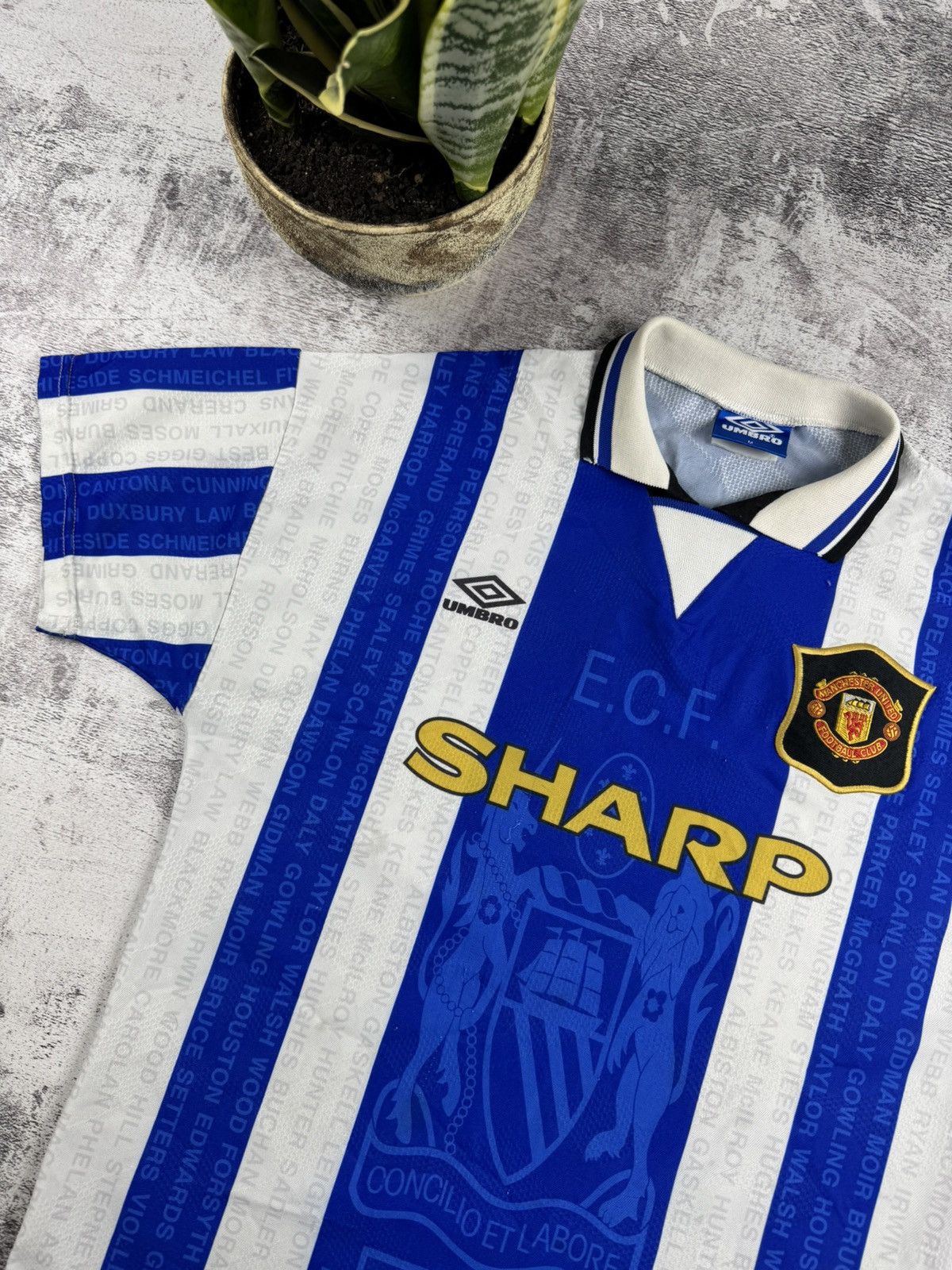 Umbro Umbro Manchester 1994/1996 Paul Ince 8 Third Kit Shirt Jersey Size US M / EU 48-50 / 2 - 9 Thumbnail