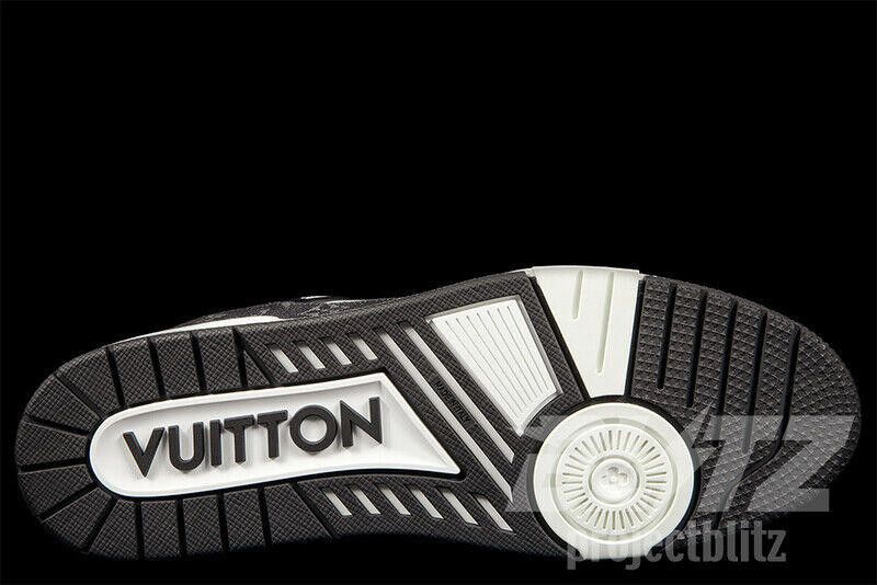 Louis Vuitton LOUIS VUITTON LV TRAINER SNEAKER MONOGRAM DENIM VIRGIL ABLOH Size US 12 / EU 45 - 6 Thumbnail