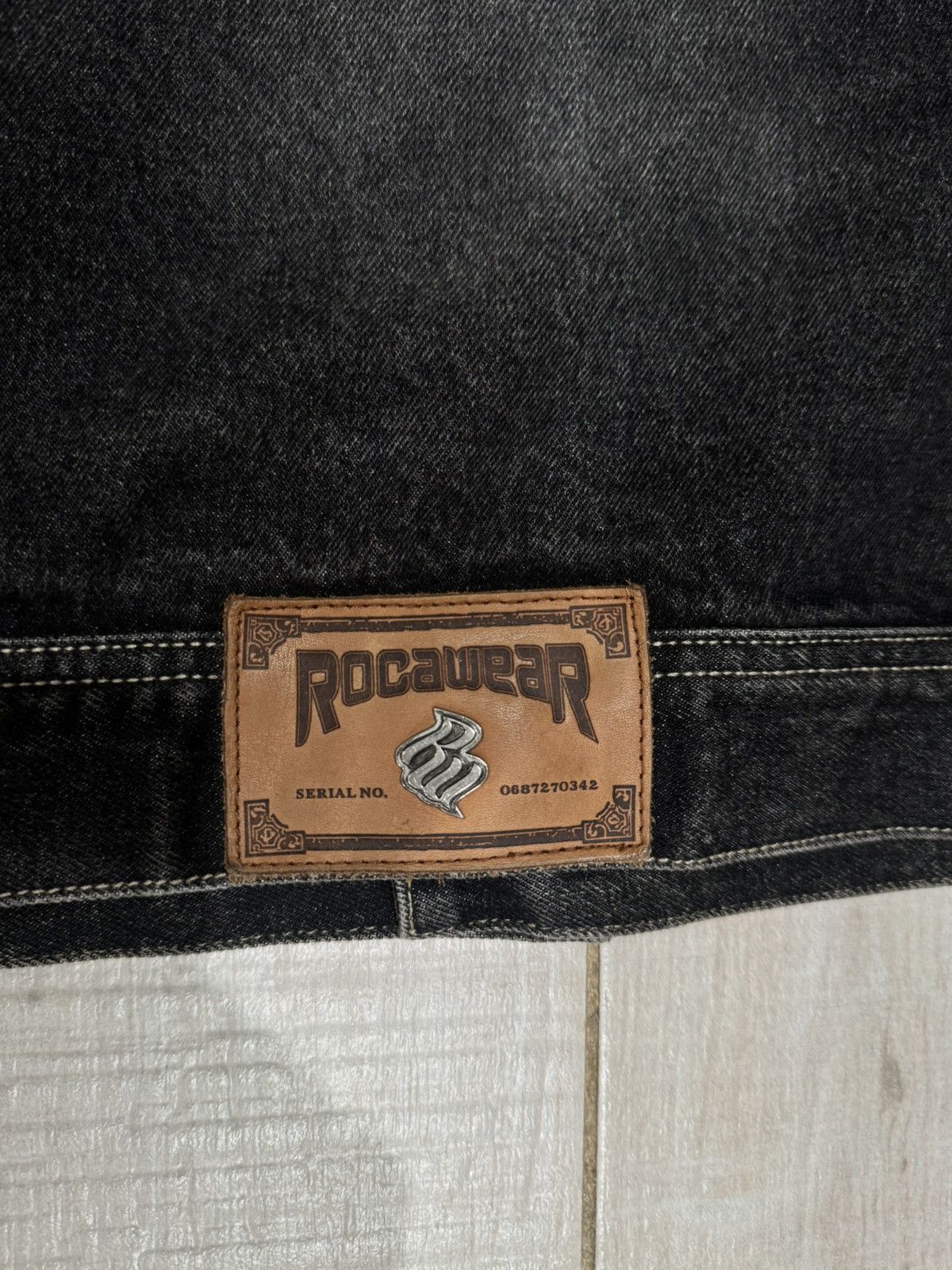 Rocawear ROCAWEAR VINTAGE DENIM JACKET Size US XL / EU 56 / 4 - 6 Thumbnail