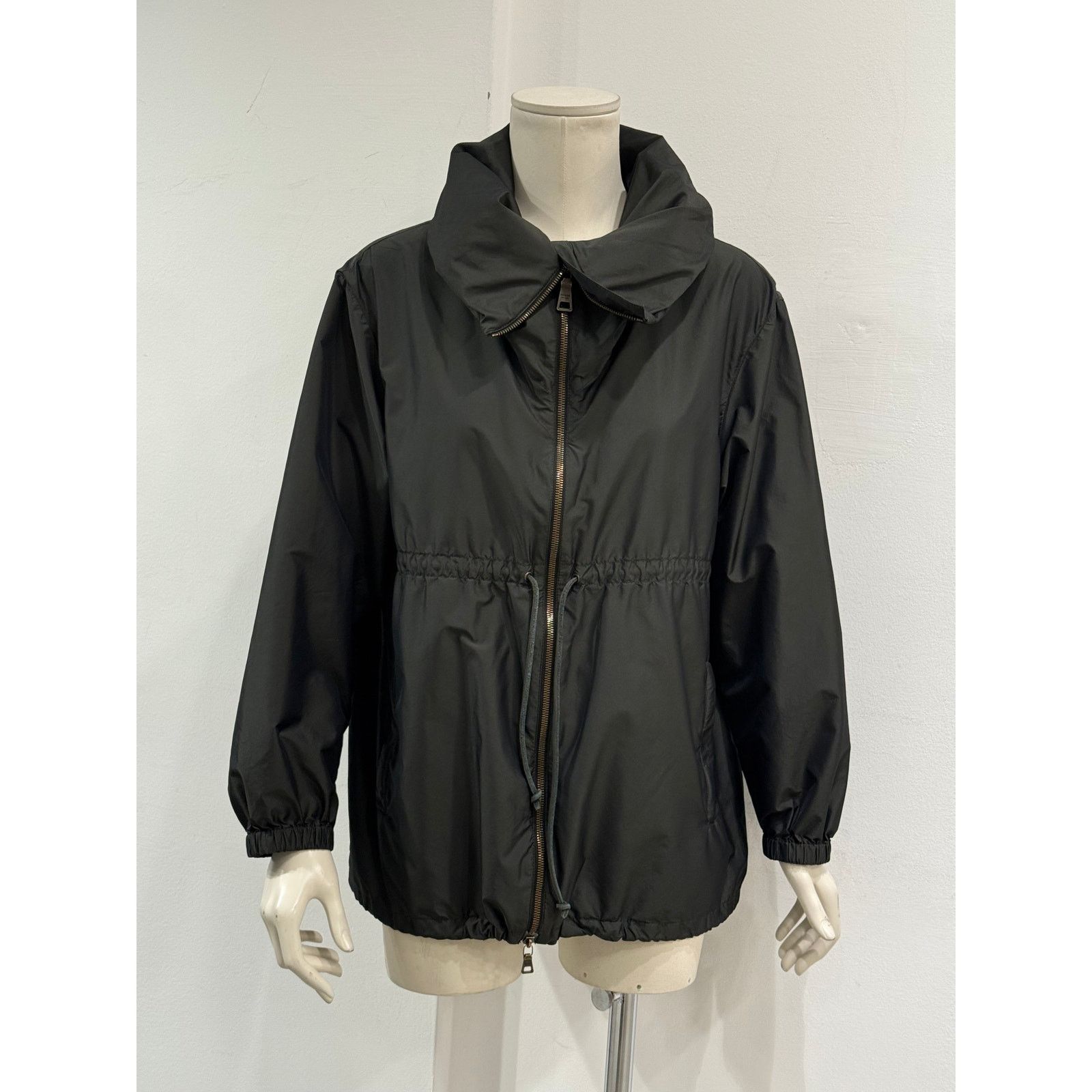 Prada Prada oversized collar light jacket Size L / US 10 / IT 46 - 4 Thumbnail