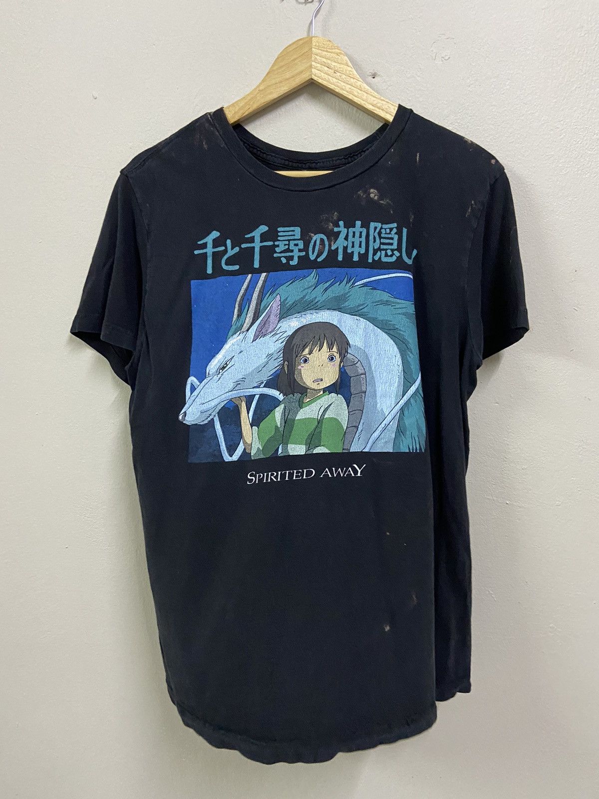 Anime × Vintage Distress colour Spirited Away Tee Size US M / EU 48-50 / 2 - 1 Thumbnail