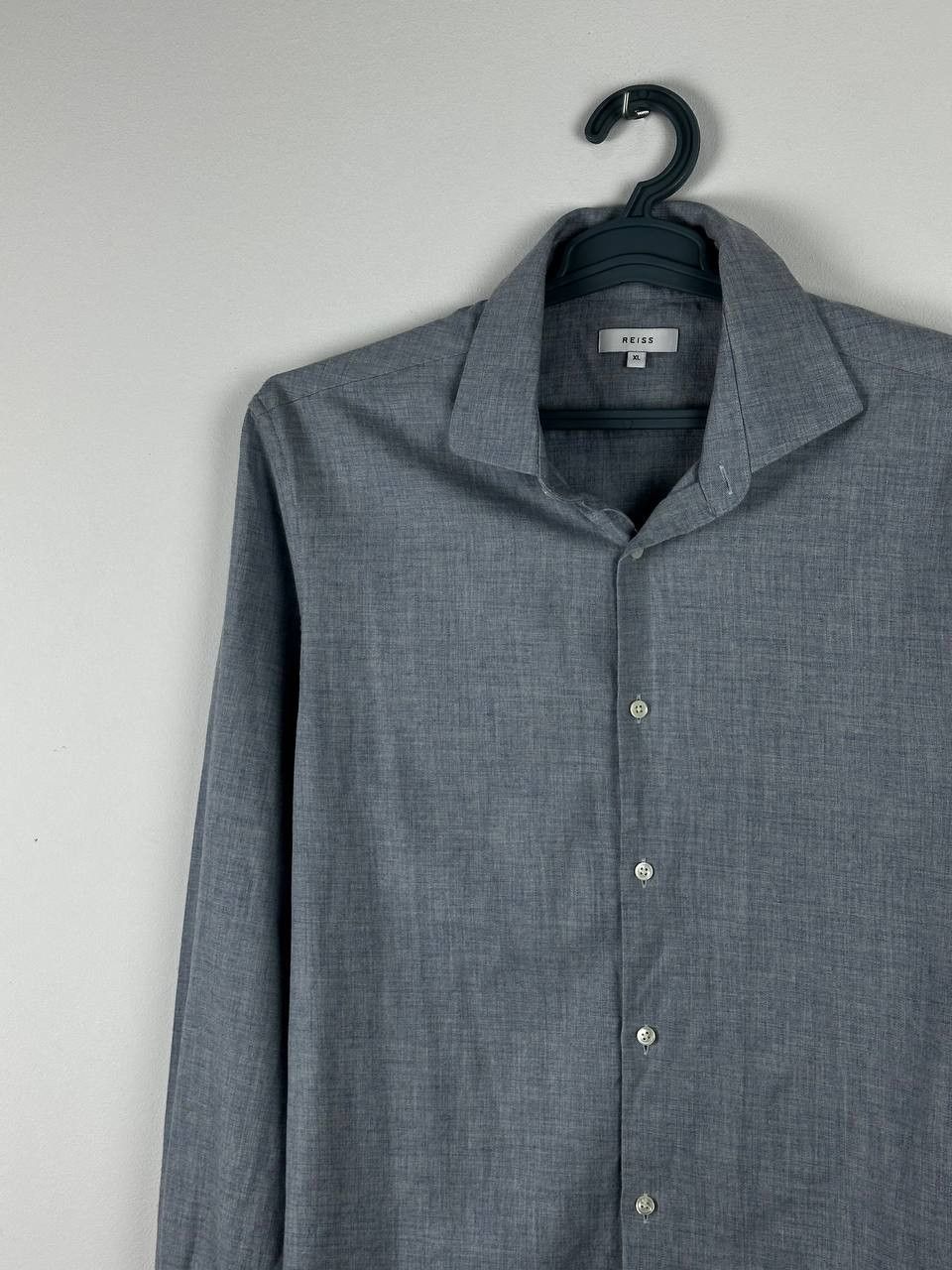 Reiss Reiss Casual Wool Blend Shirt Long Sleeve Size US XL / EU 56 / 4 - 3 Thumbnail