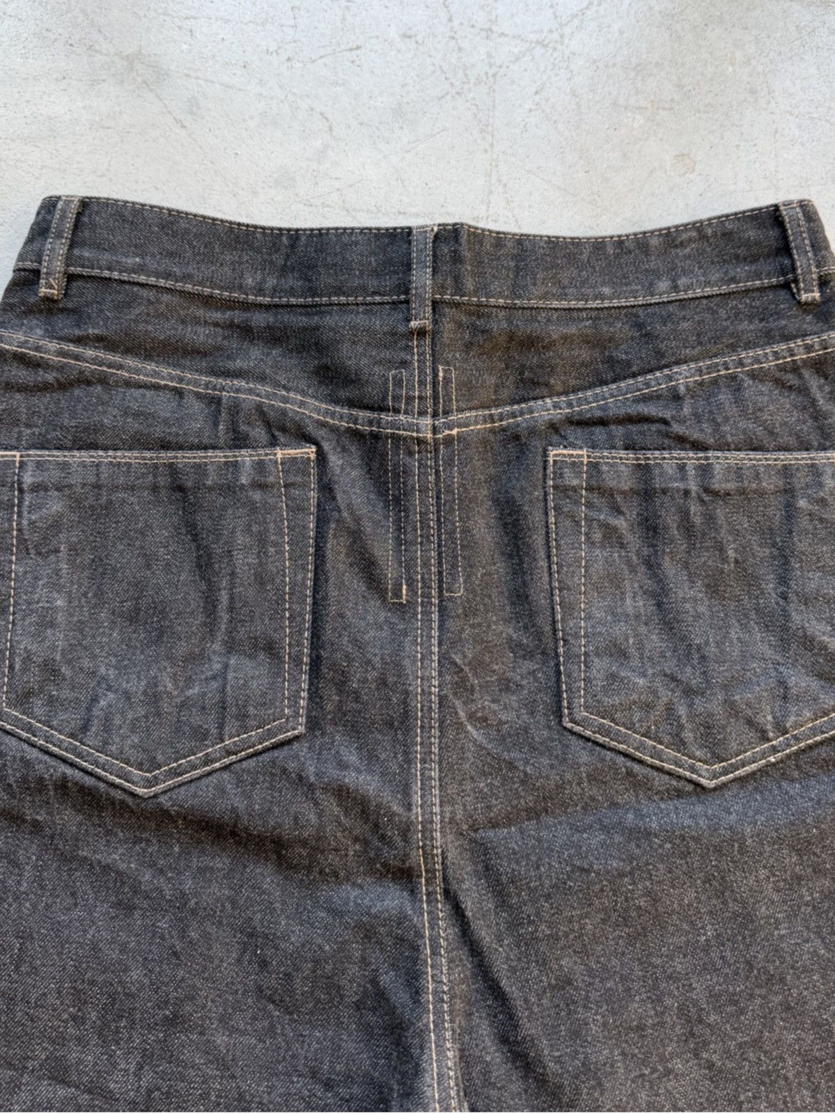 Rick Owens FW17 Rick Owens DRKSHDW Astair Cropped Denim Size US 32 / EU 48 - 4 Thumbnail