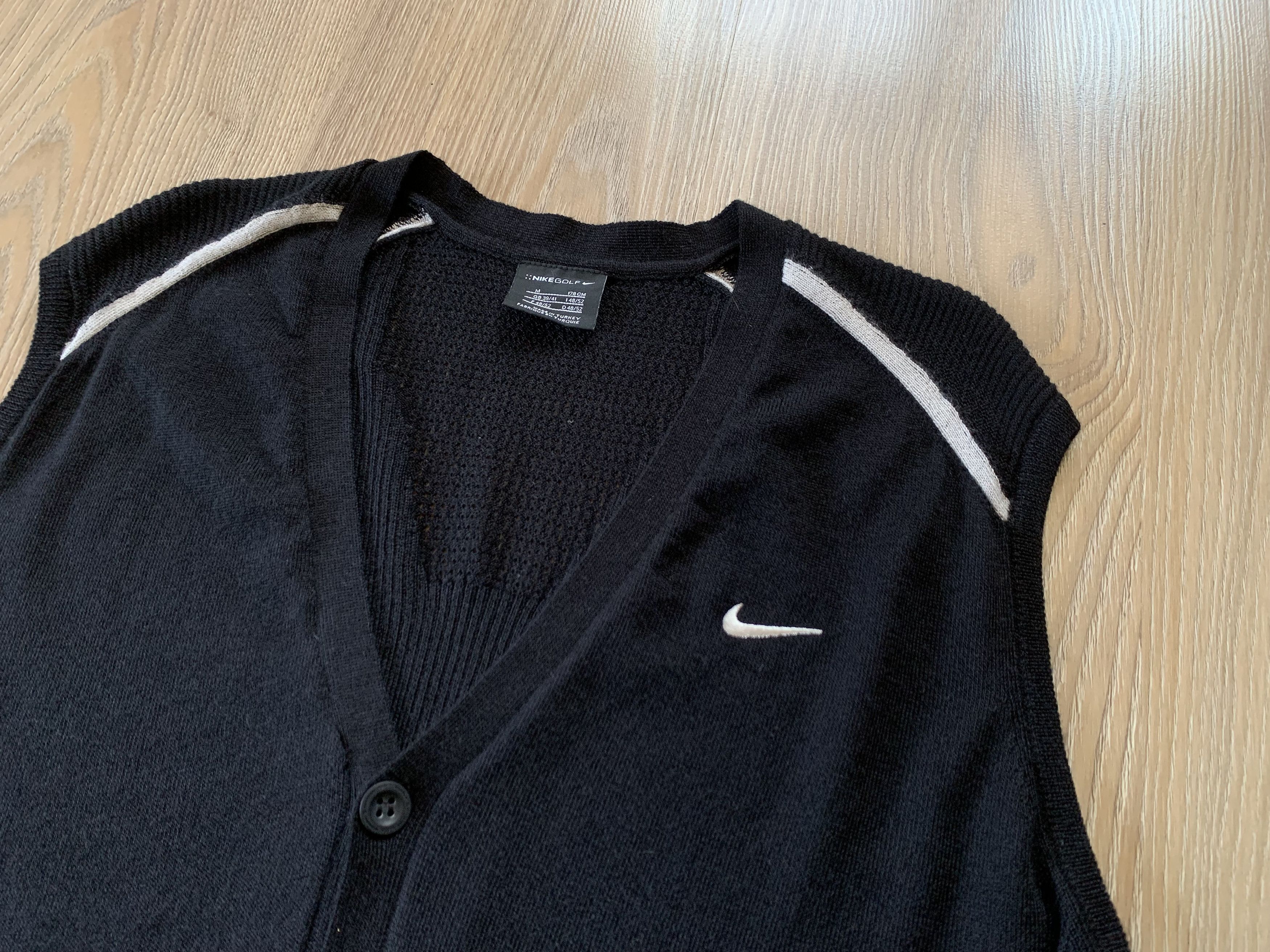 Nike × Vintage Nike Golf Wool Training Sleeveless Vest Size M / US 6-8 / IT 42-44 - 4 Thumbnail