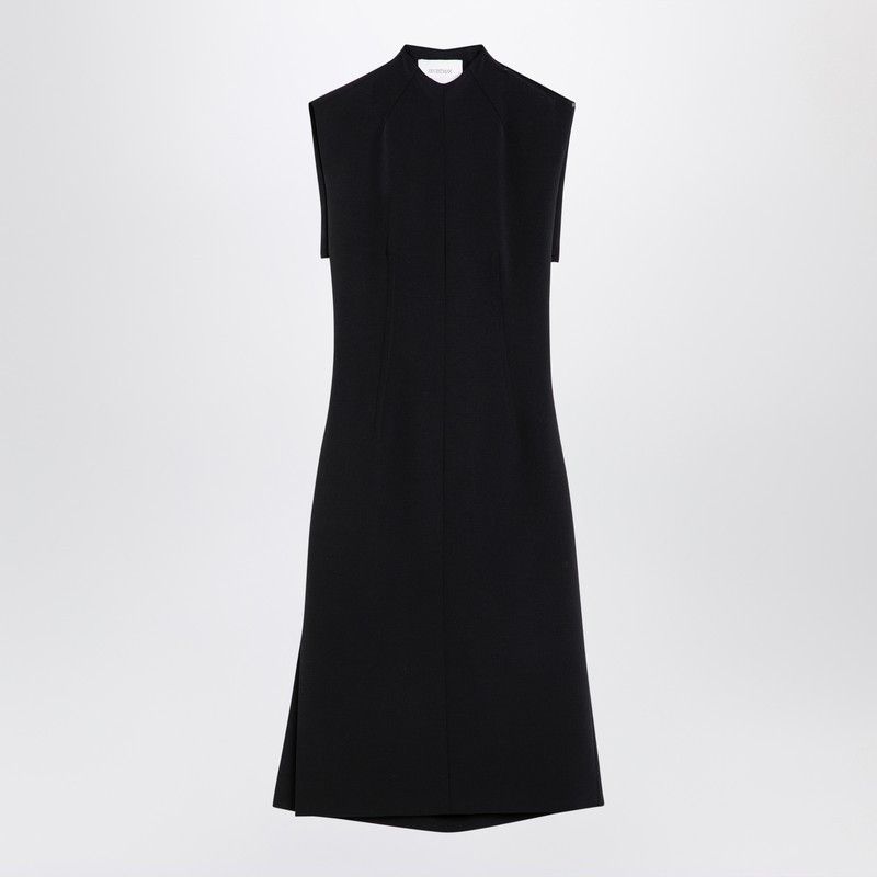 ワンピース SPORTMAX BLACK TWILL ACLINE1234 DRESS Sportmax Black Twill Acline1234 Dress for Women Online India