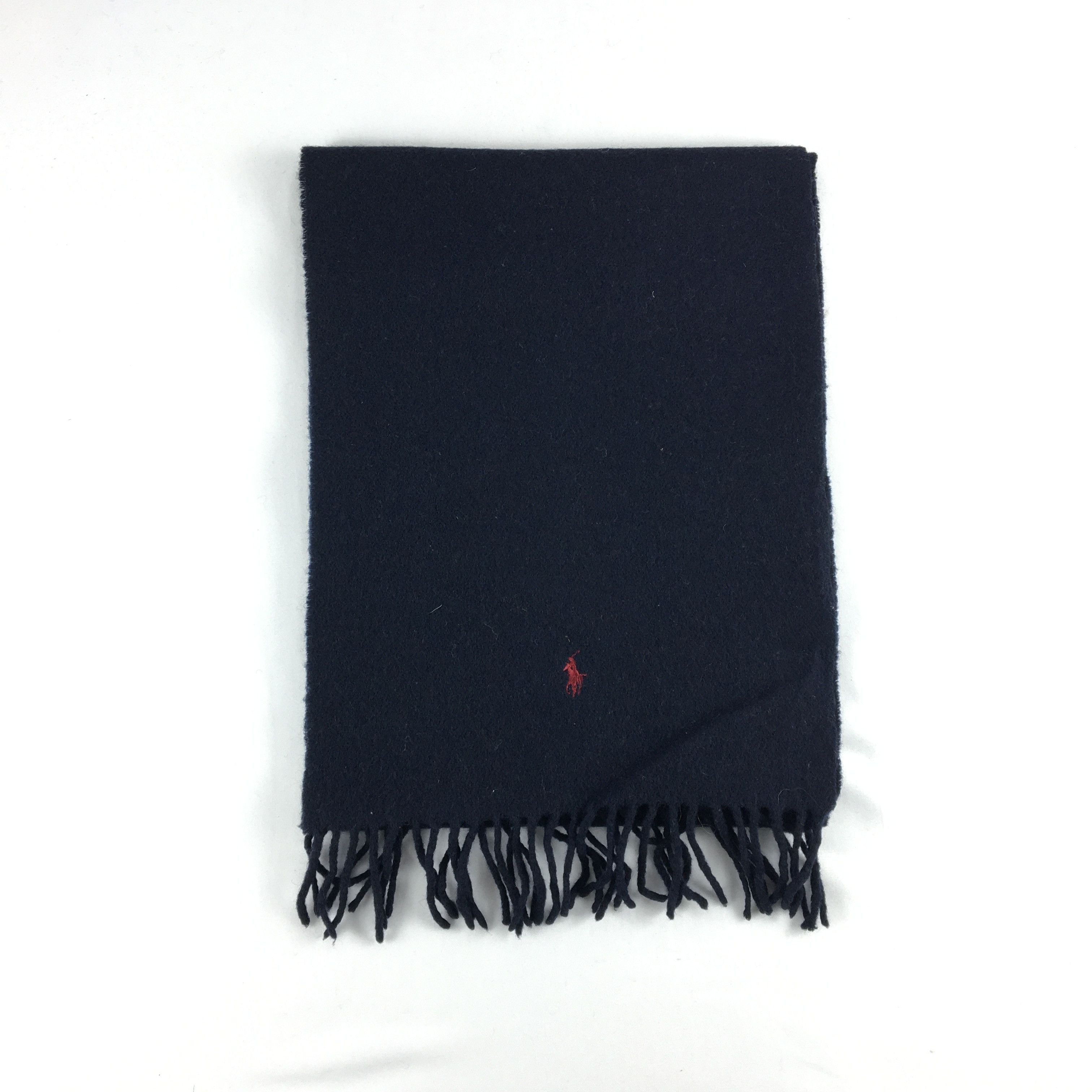 Polo Ralph Lauren Vintage Ralph Lauren Scarf Muffler Wool Fringe Winter . Size ONE SIZE - 2 Thumbnail