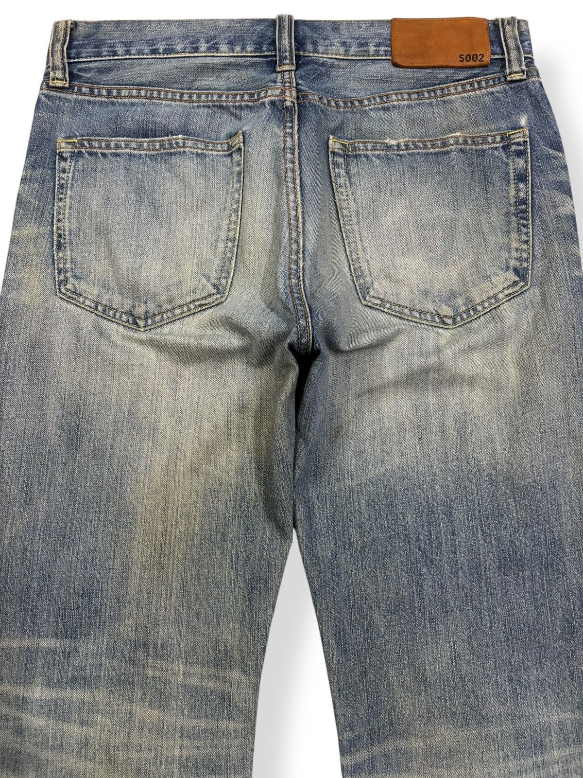 Undercover × Uniqlo Vintage Uniqlo S002 Mud Wash Distressed Grunge Jeans Size US 31 - 11 Thumbnail