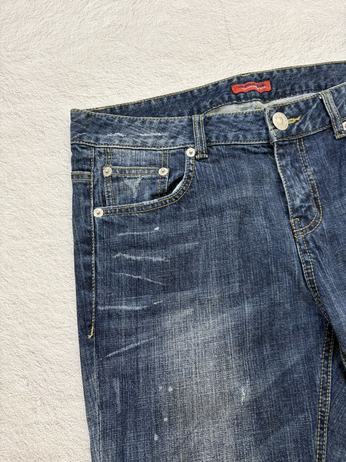 Hysteric Glamour 2000s d palusr japan wash denim y2k style Size US 34 / EU 50 - 4 Thumbnail