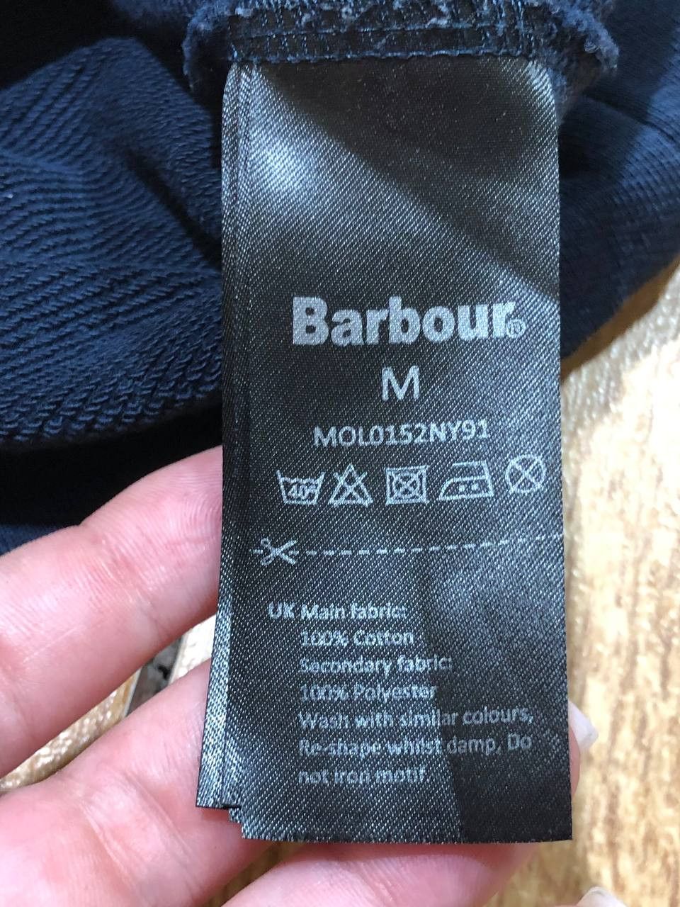 Barbour Vintage blue Barbour Long Sleeve Y2K luxury streetwear Size US M / EU 48-50 / 2 - 3 Thumbnail