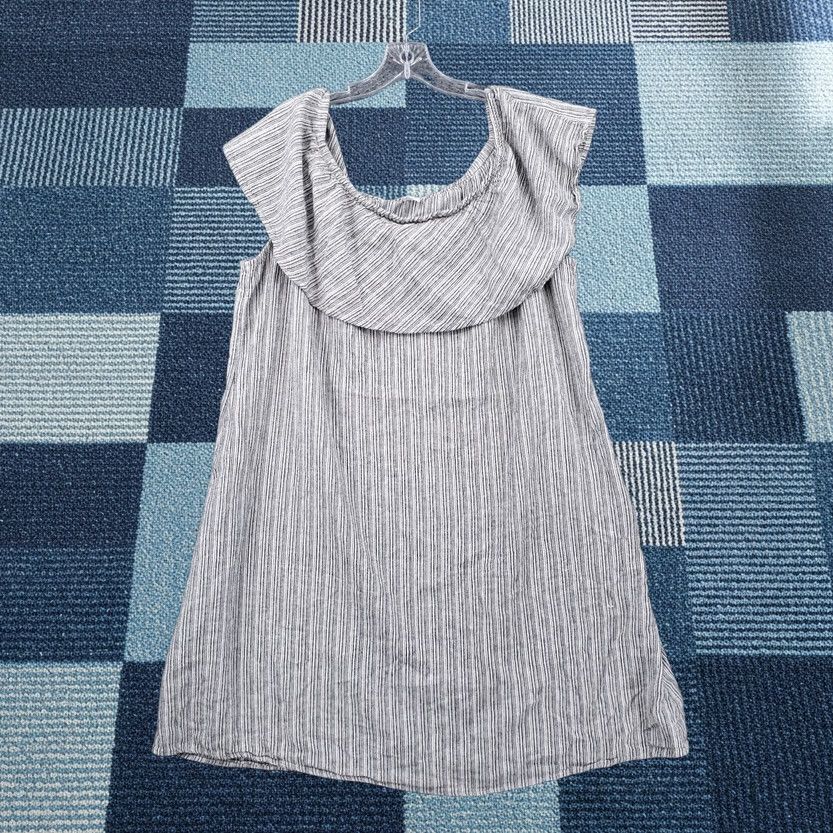 old navy striped off the shoulder dress OLD NAVY Women's Blue Striped Off The Shoulder Summer Short Dress Lined Sz  XL