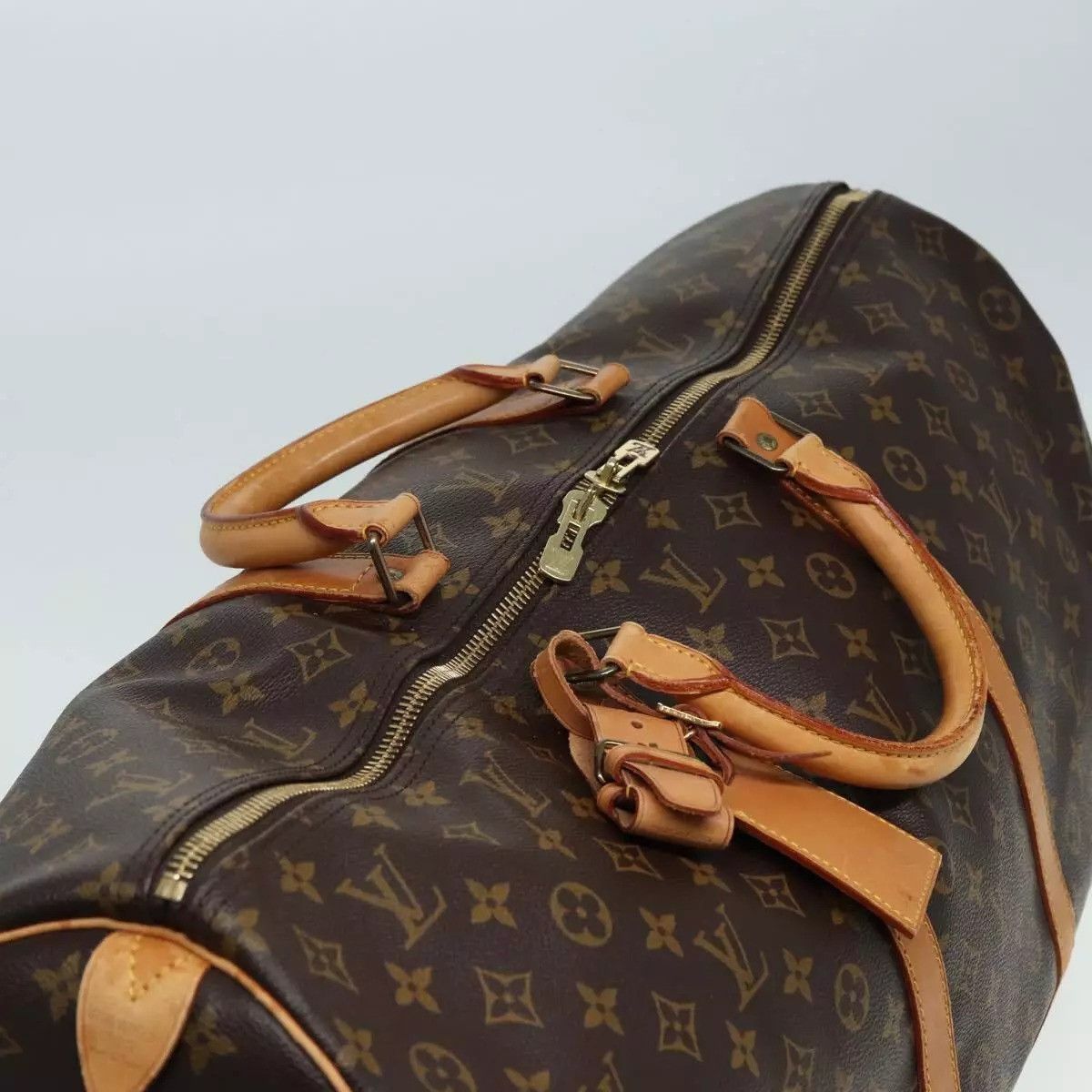 Louis Vuitton LOUIS VUITTON Monogram Keepall 60 Boston Bag Size ONE SIZE - 11 Thumbnail