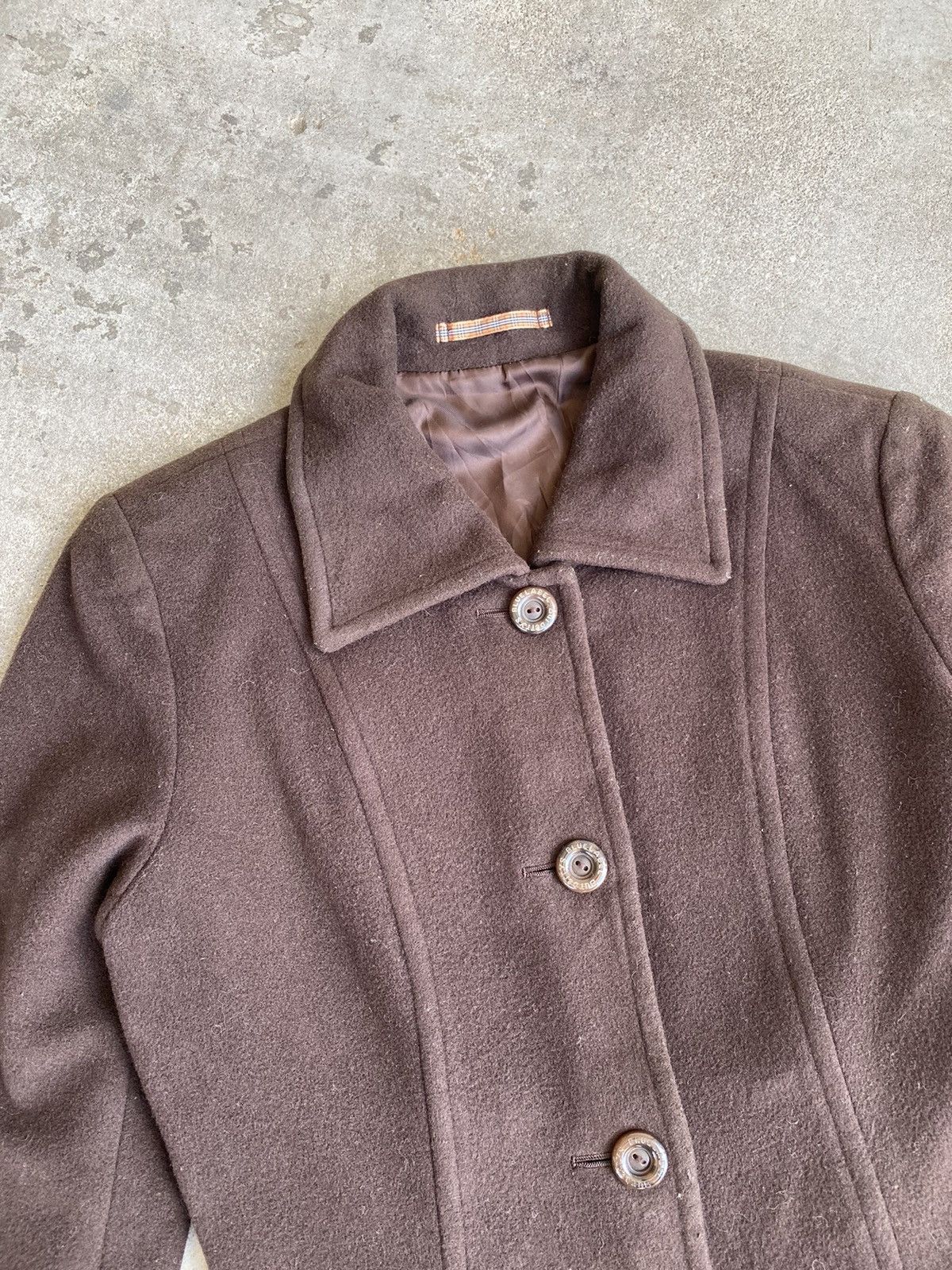Burberry Burberry Wool Coat Long Jacket Size S / US 4 / IT 40 - 5 Thumbnail