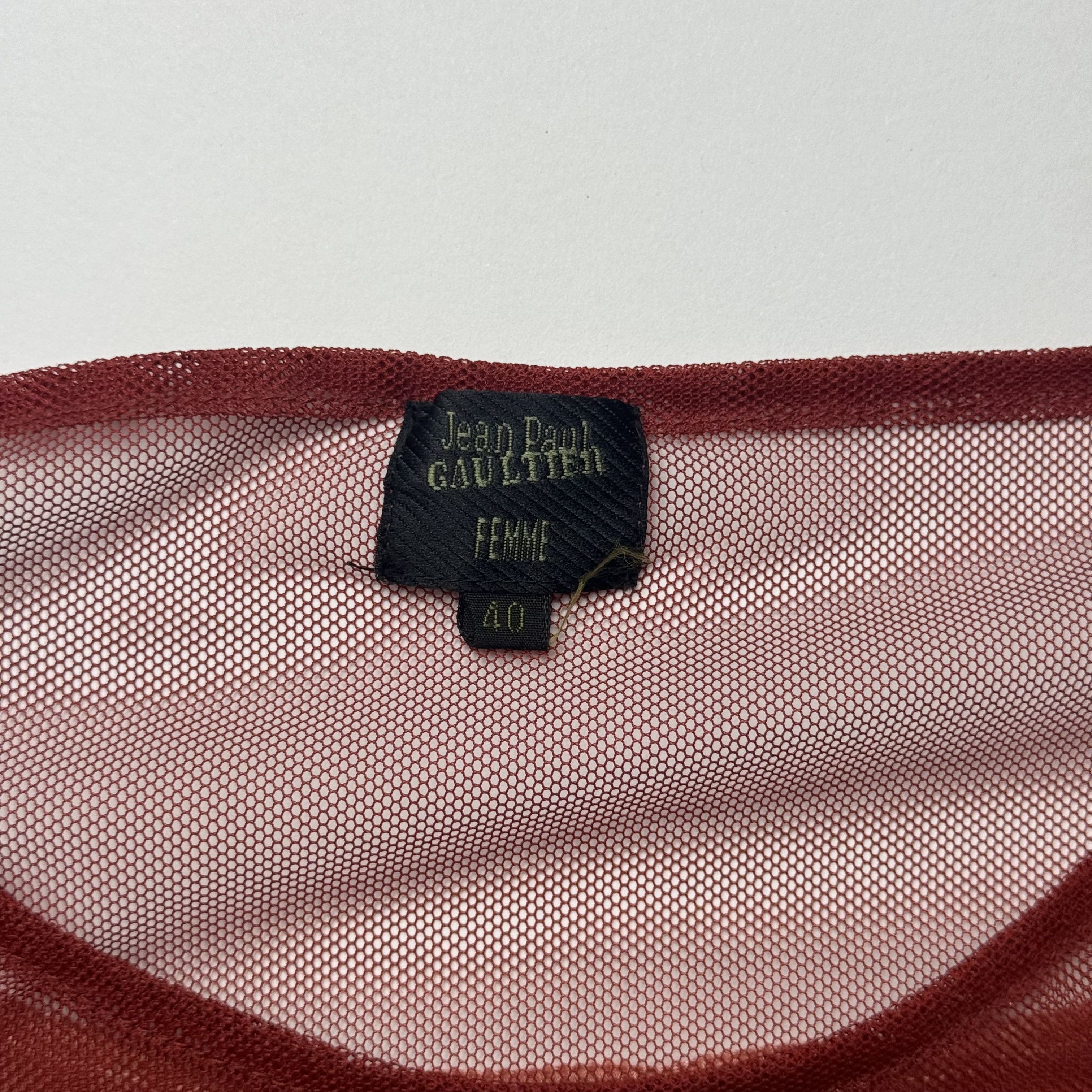 Jean Paul Gaultier JPG Mesh Layer Short Sleeve Size US S / EU 44-46 / 1 - 8 Thumbnail