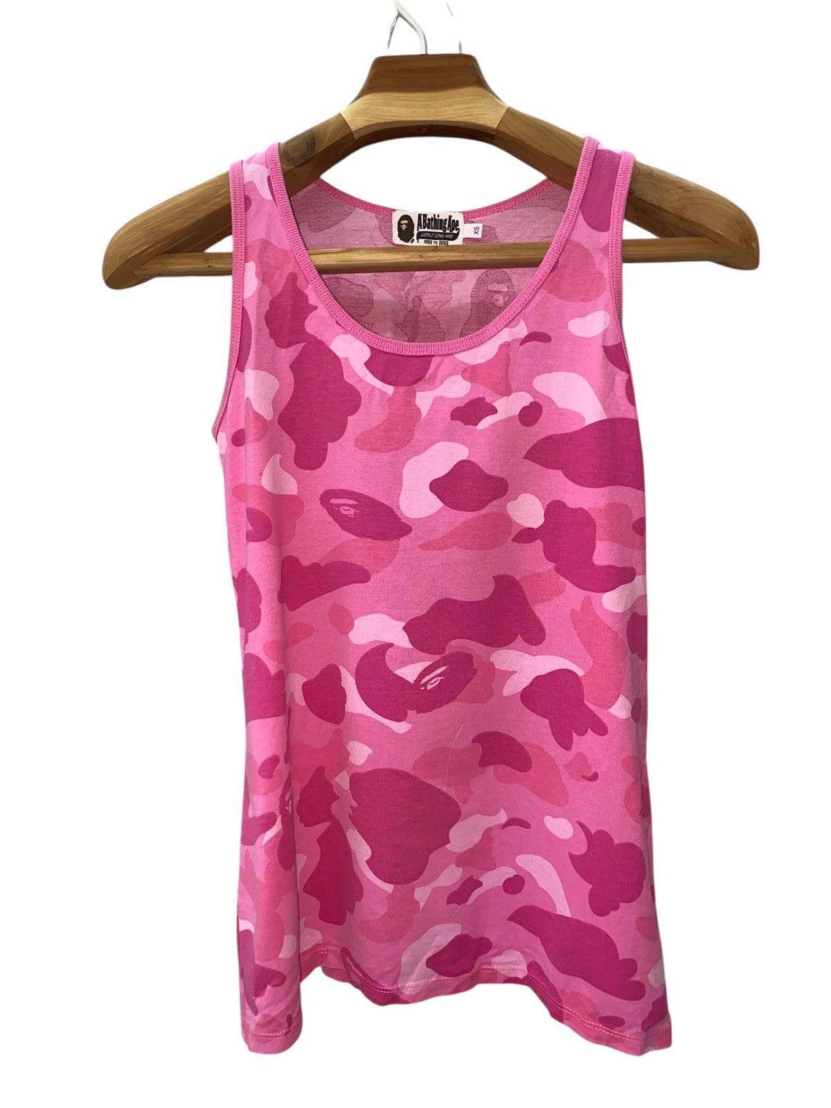 Bape BAPE set of pink ABC camo tank top and shorts Size XS / US 0-2 / IT 36-38 - 1 Thumbnail