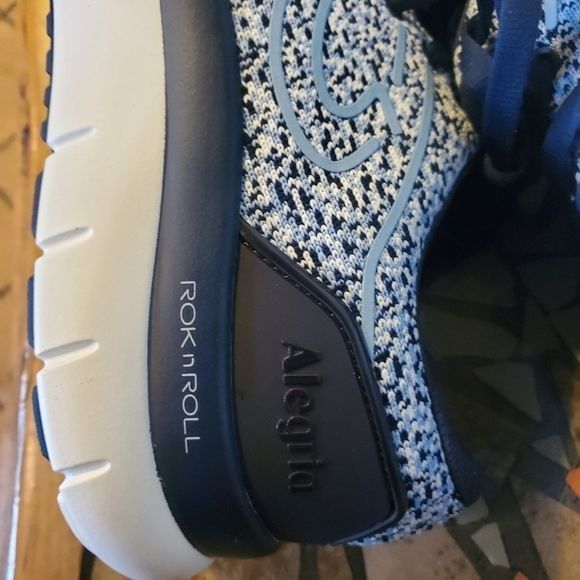 Designer Alegria Rok n Roll Blue Tie Sz. 38 (7.5-8) Sneakers Size US 7.5 / IT 37.5 - 6 Thumbnail