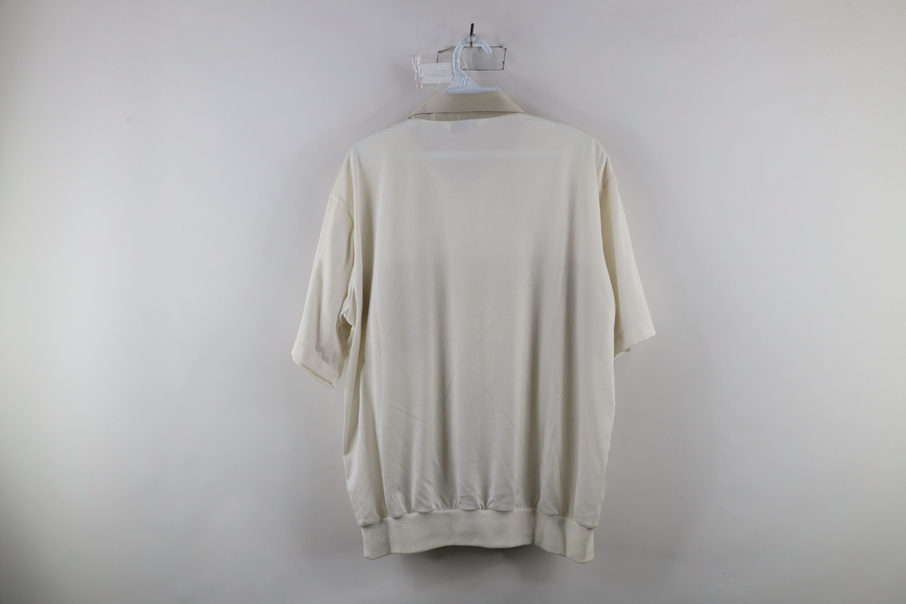 Vintage Vintage 90s Streetwear Block Collared Pullover Polo Shirt Size US XL / EU 56 / 4 - 7 Thumbnail