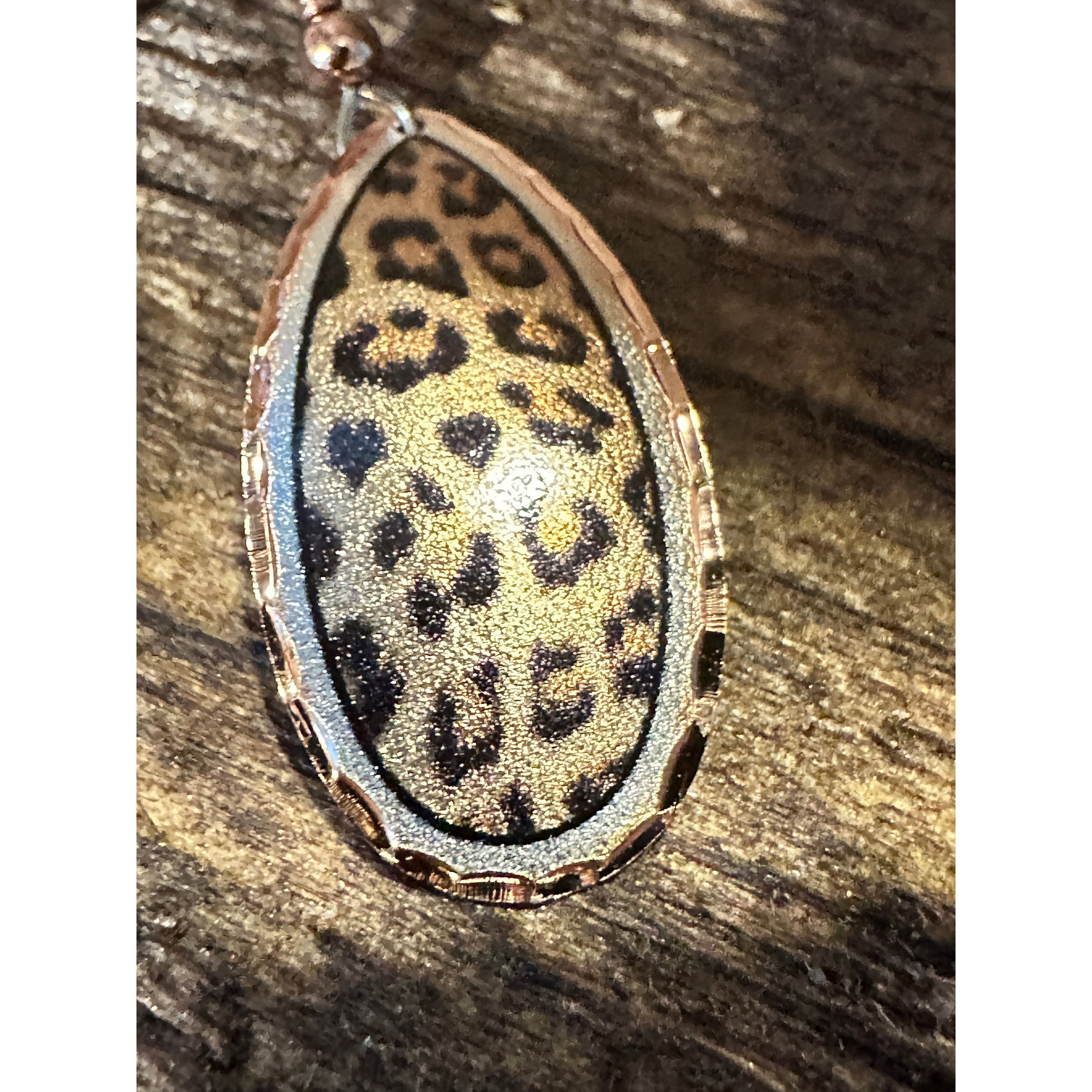 Other Handmade Boho Copper Earrings, Leopard Wire Drop Earrings, G Size ONE SIZE - 6 Thumbnail