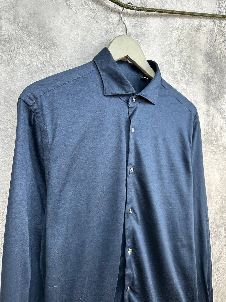 Pal Zileri RRP $475 Pal Zileri Shirt Milano Collar Regular Cotton LS Size US L / EU 52-54 / 3 - 3 Thumbnail