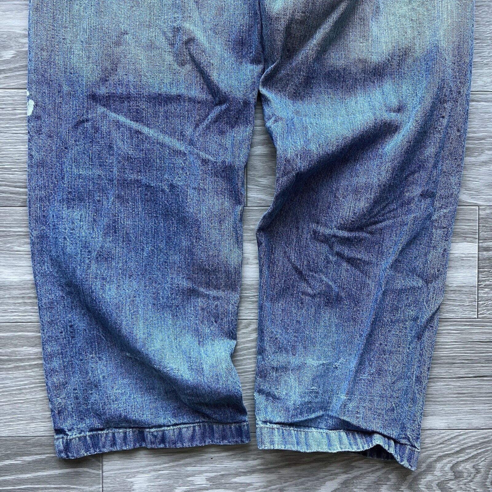 Mecca Vintage Y2k Mecca Jeans Mens Baggy HipHop Wide Leg Grunge Size US 35 - 2 Thumbnail