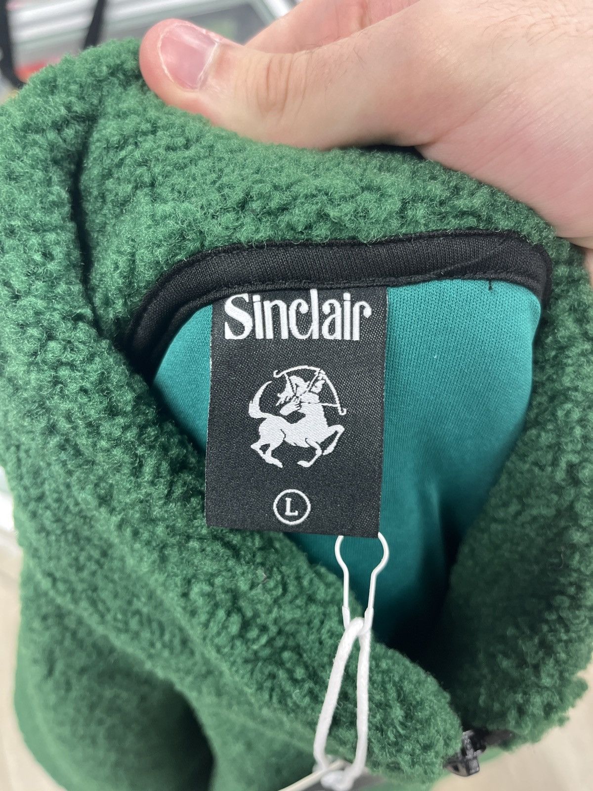 Sinclair Global Sinclair Cozy Zip Up Green L Size US L / EU 52-54 / 3 - 3 Thumbnail