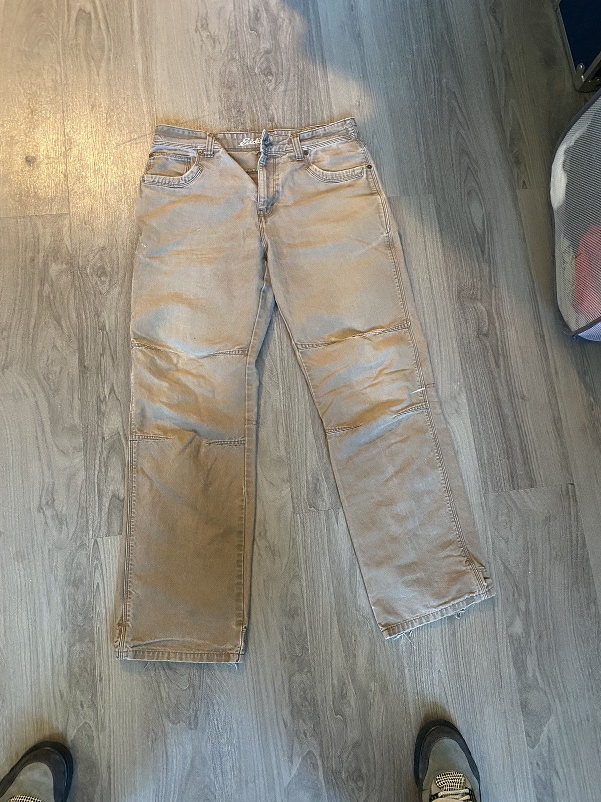 Eddie Bauer Eddie Bauer distressed work pants Size US 32 / EU 48 - 1 Thumbnail