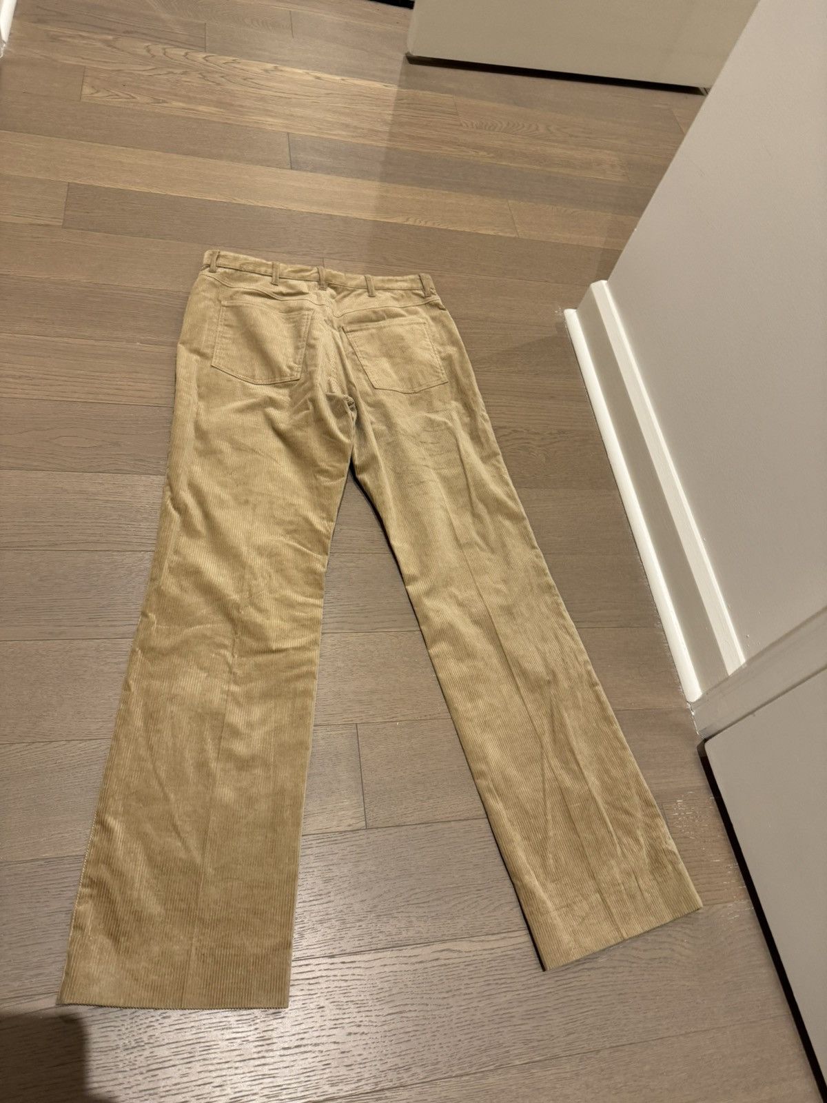 Acne Studios Acne Studios Corduroy Trousers (Beige Size 32) Size US 32 / EU 48 - 3 Thumbnail