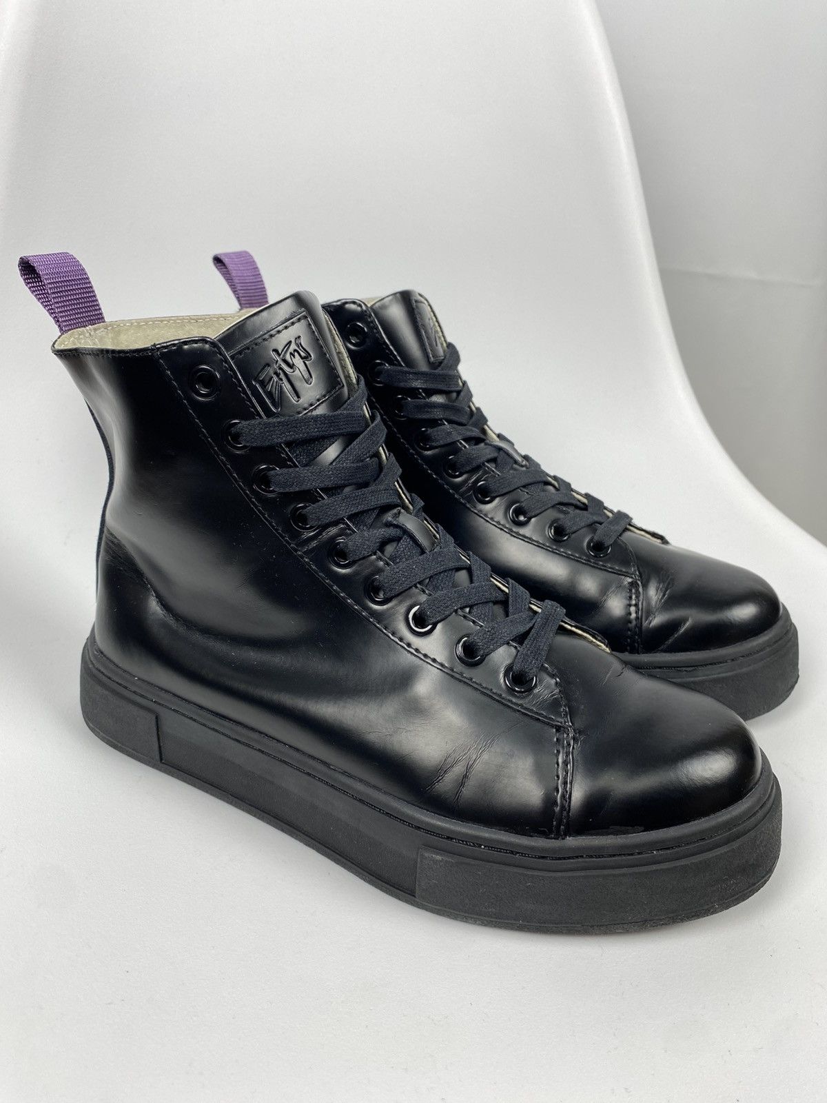 Eytys Eytys Genuine Leather Boots Hi-Top size 38 Size US 7.5 / IT 37.5 - 1 Thumbnail
