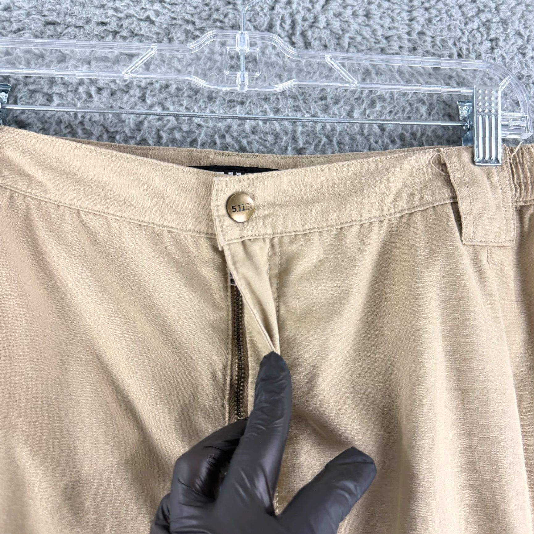 Vintage 5.11 Tactical Taclite Pro Ripstop Cargo Pant Men Size 44x30 Khaki Beige Straight Size US 44 / EU 60 - 4 Thumbnail