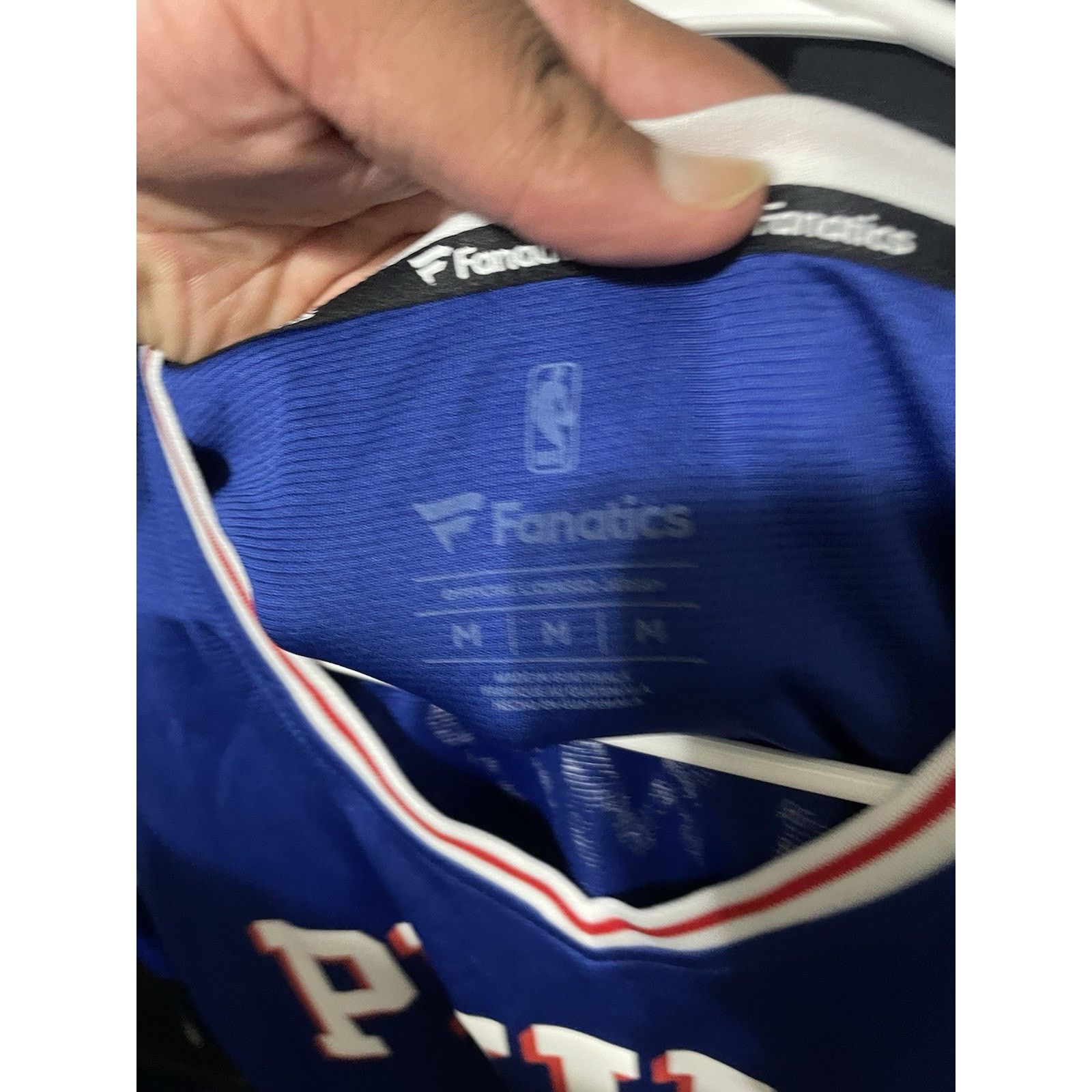 Nike Size Medium-Ben Simmons #25 76ers Men's Jersey Blue Fanatics Size US M / EU 48-50 / 2 - 3 Thumbnail